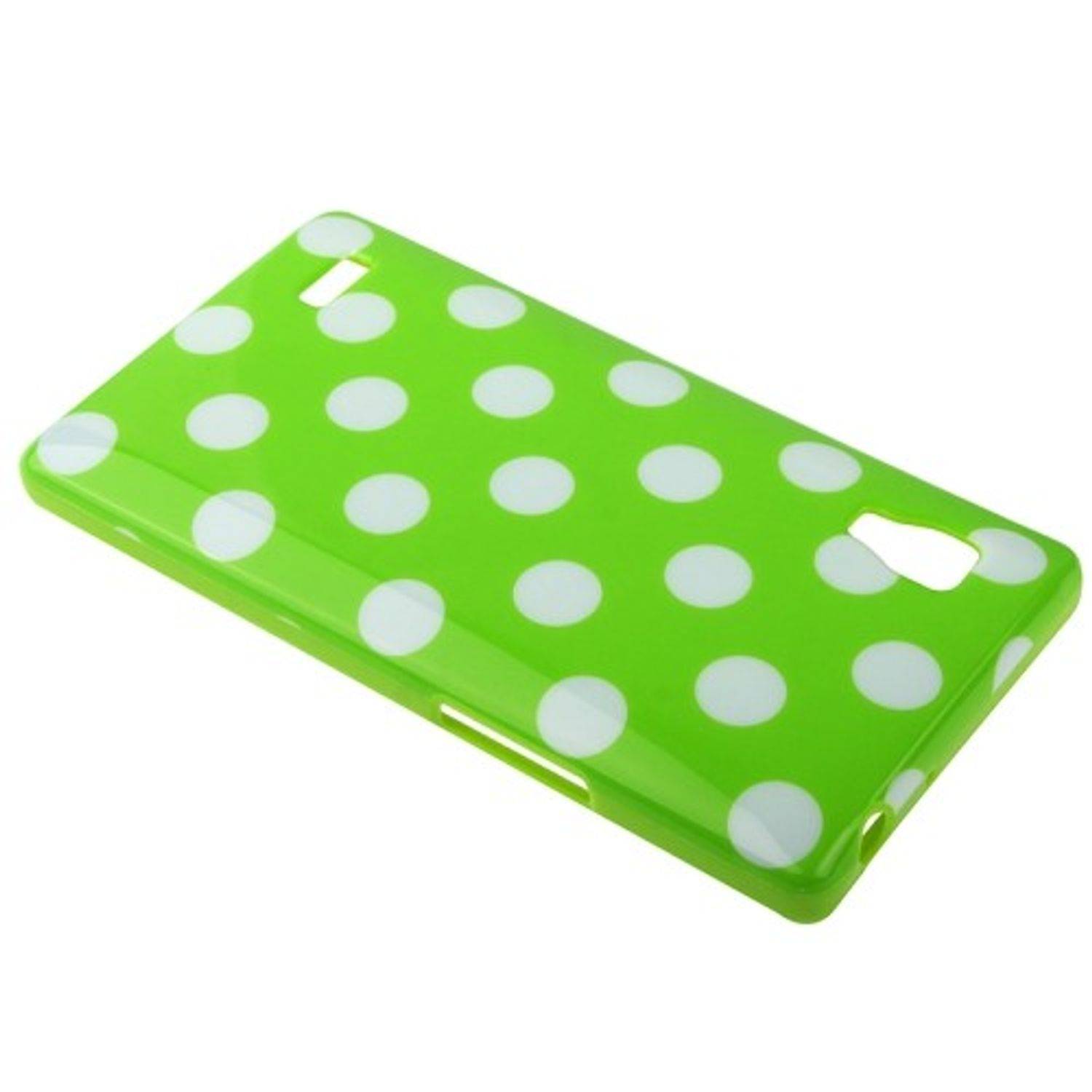 LG Optimus L9 Handyhülle Backcover Grün