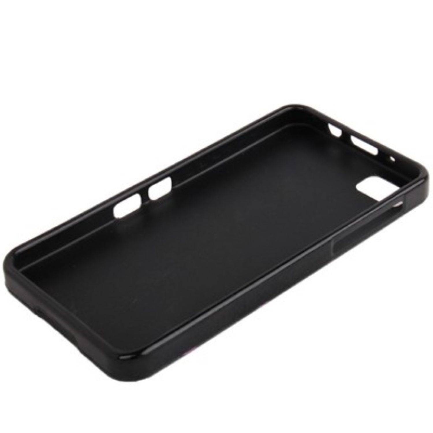 Blackberry Z10 Handyhülle Backcover Rosa