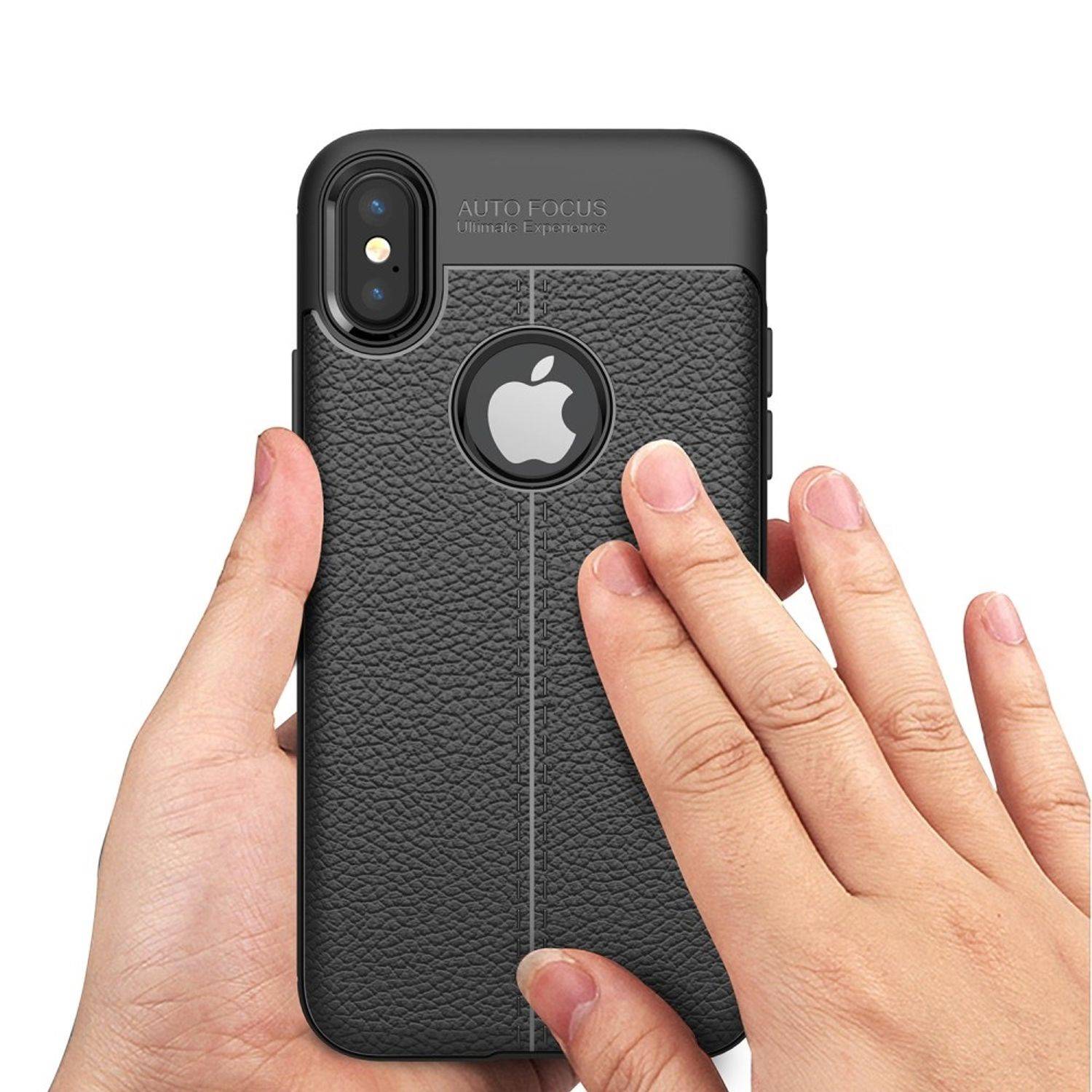 Apple iPhone X / iPhone XS Handyhülle Backcover Rot