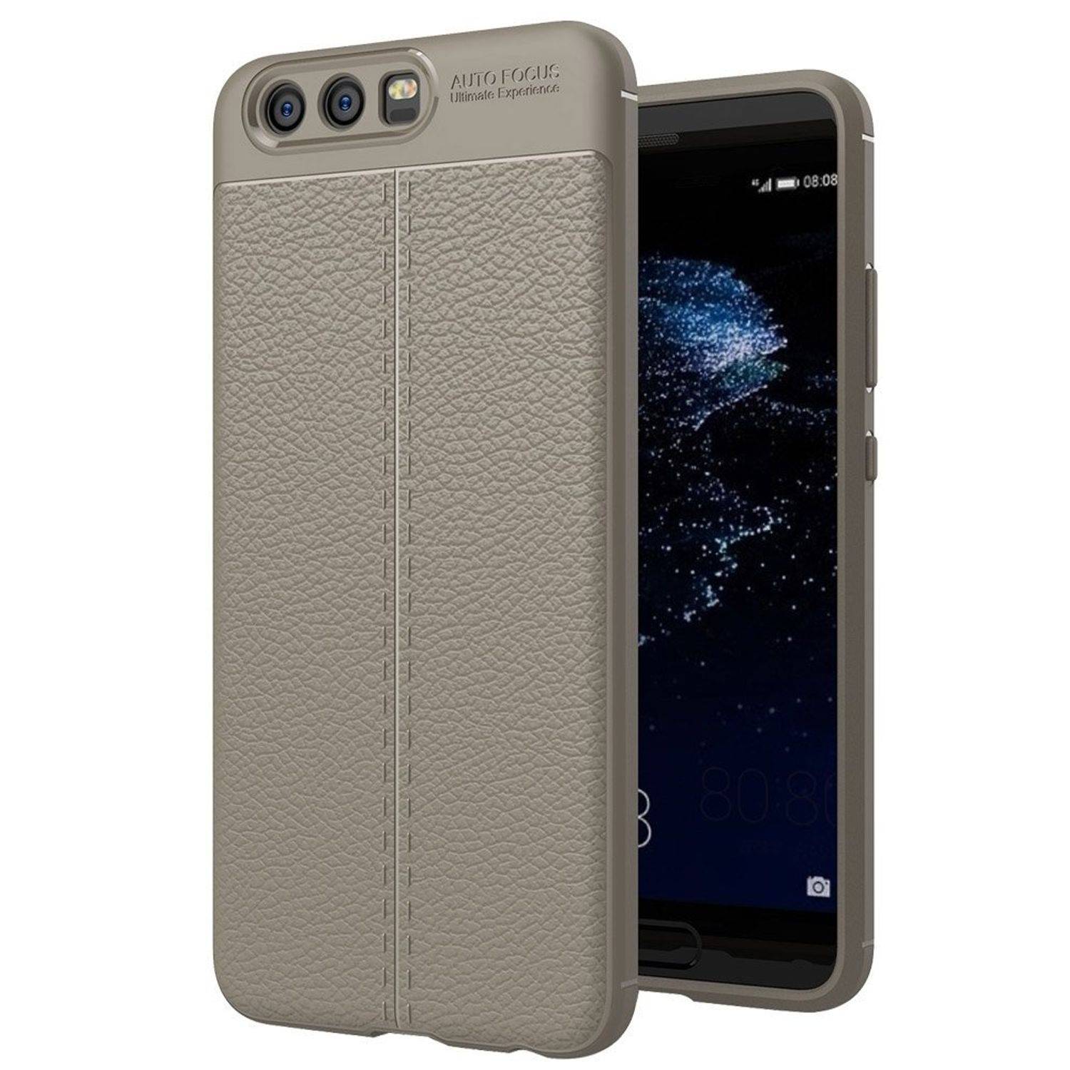 Huawei P10 Handyhülle Backcover Grau