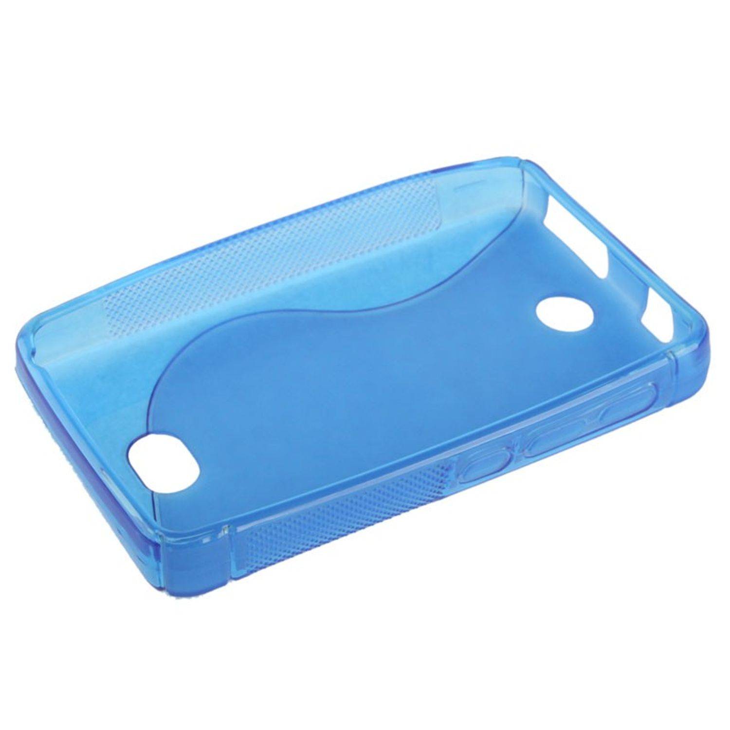 Nokia Asha 501 Handyhülle Backcover Violett