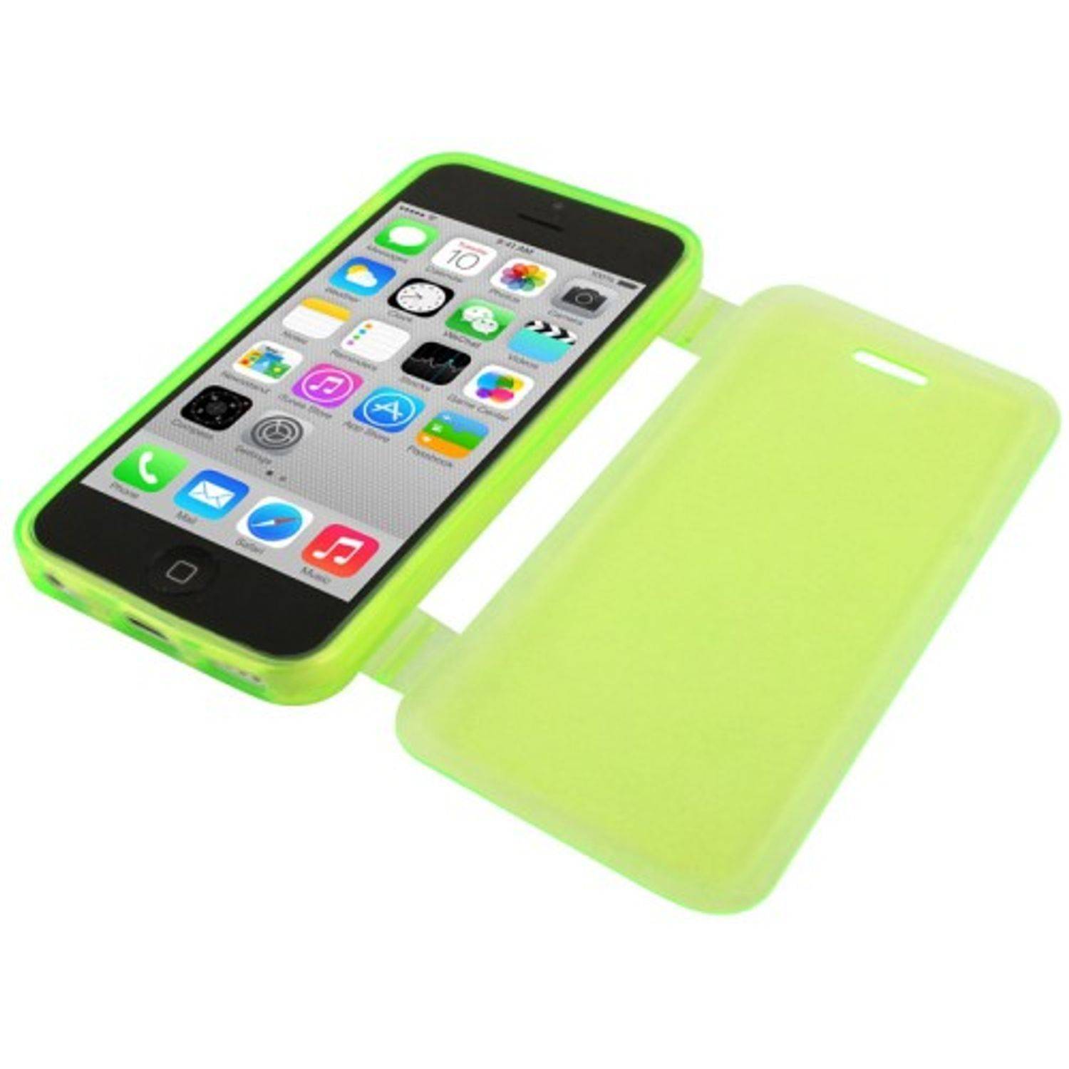Apple iPhone 5c Handyhülle Backcover Grün