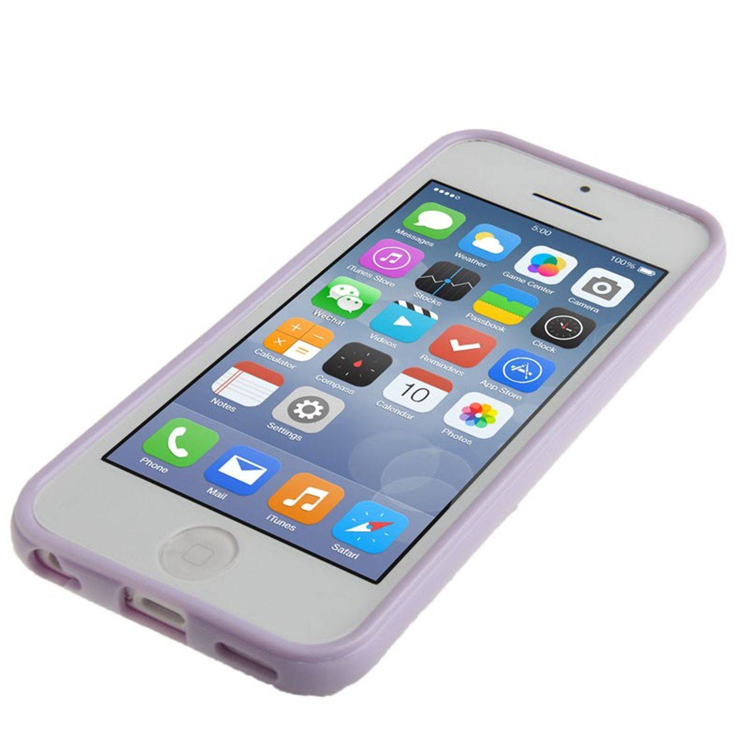 Apple iPhone 5c Handyhülle Backcover Violett