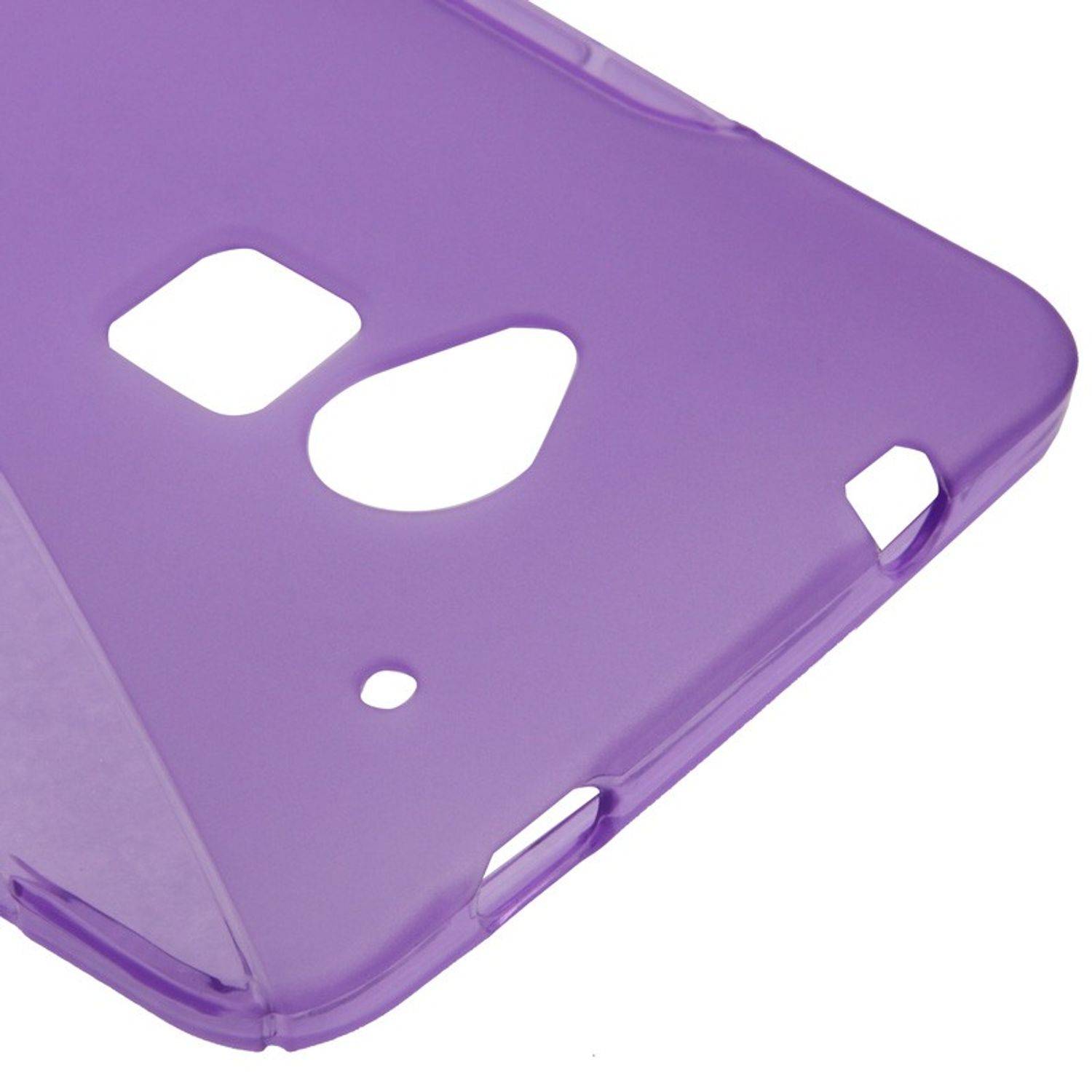 HTC Desire 700 Handyhülle Backcover Rot