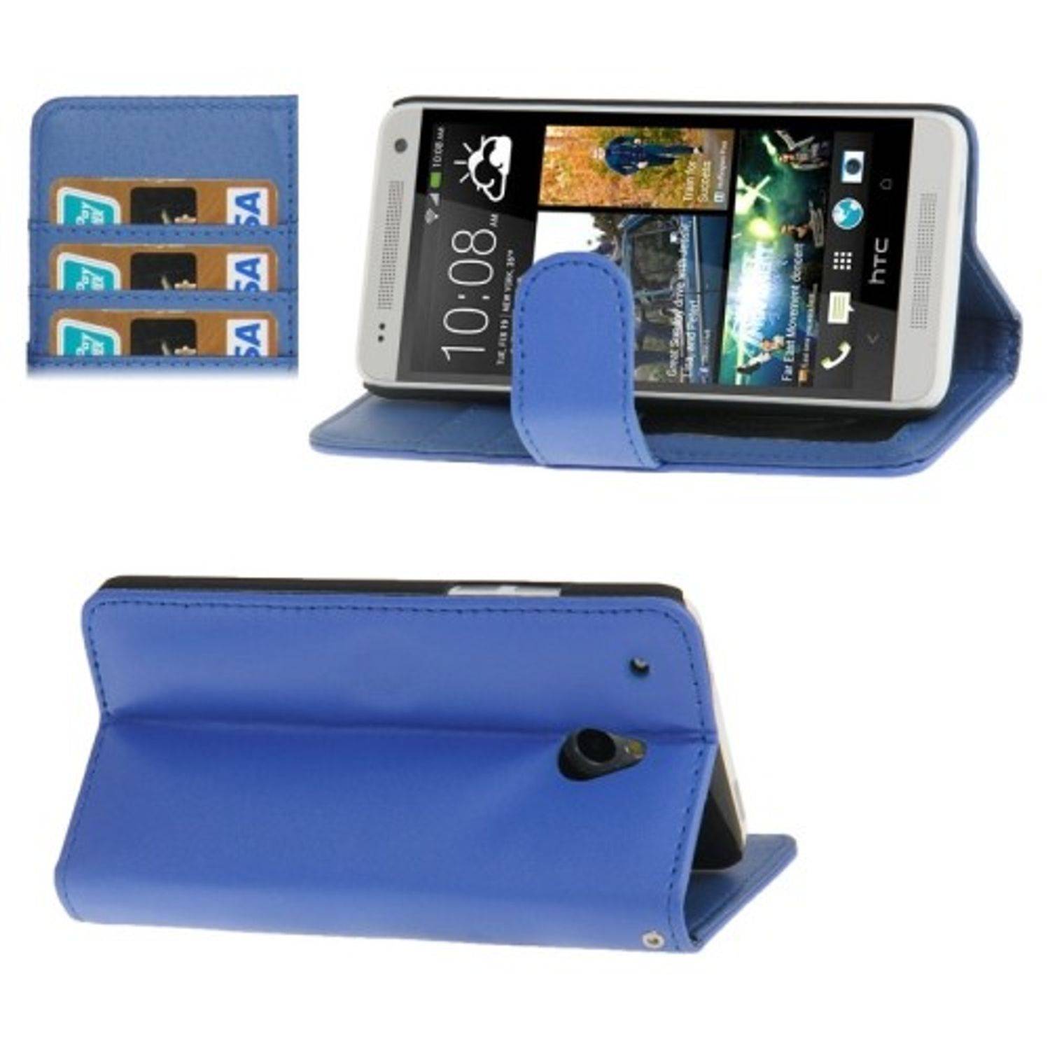 HTC One Mini Handyhülle Backcover Blau