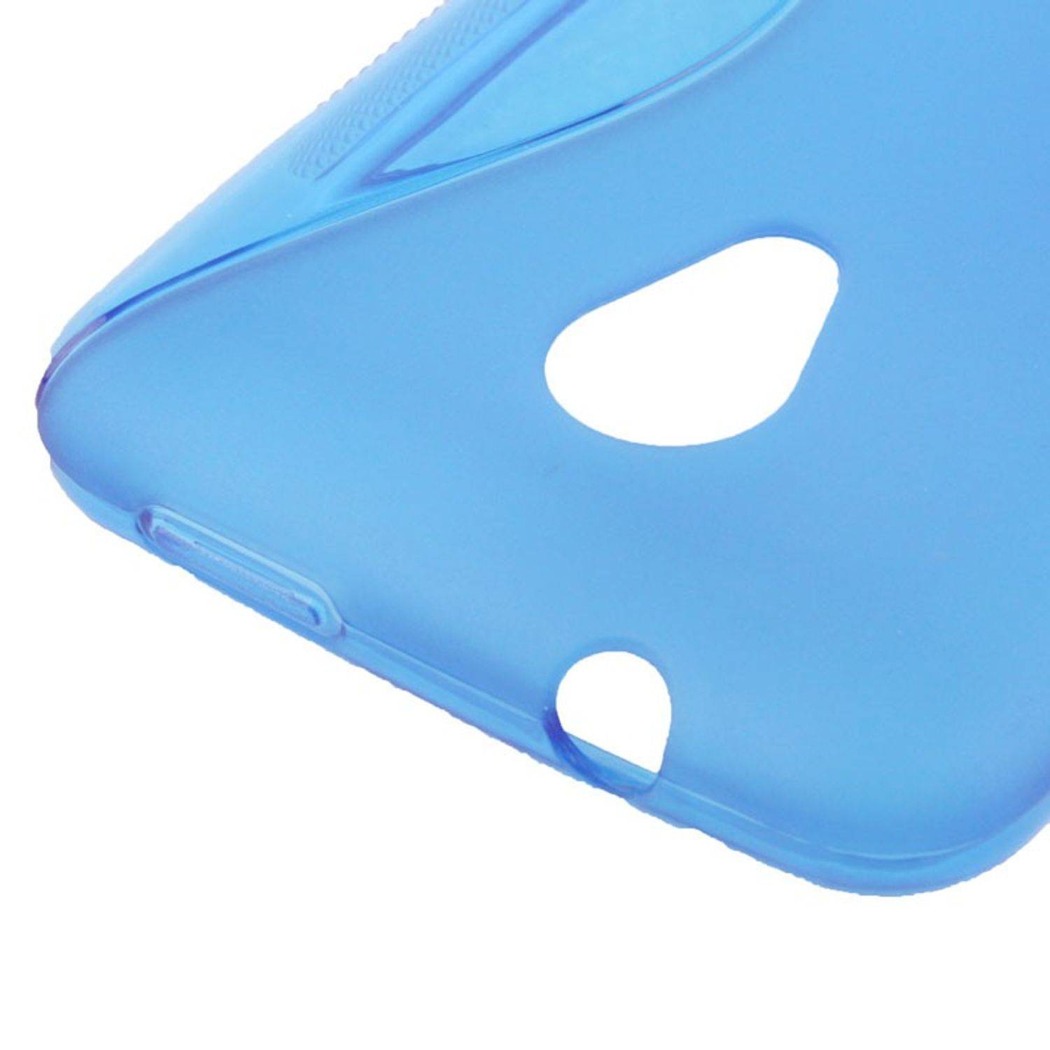 HTC One Mini Handyhülle Backcover Schwarz