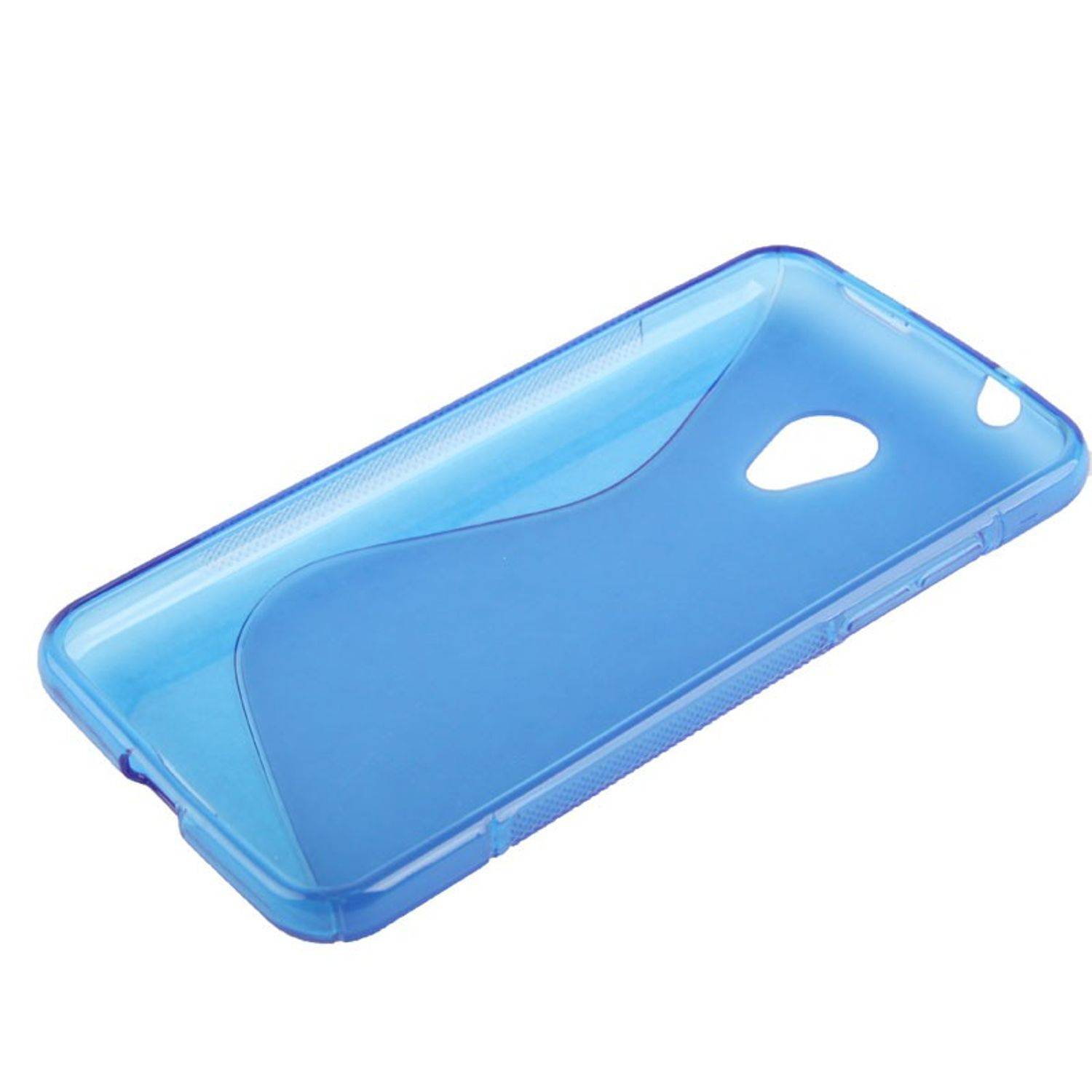 HTC Desire 700 Handyhülle Backcover Blau
