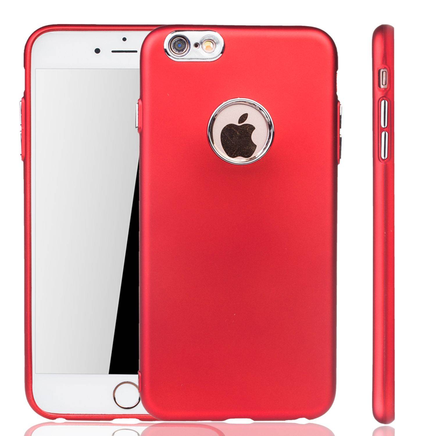 Apple IPhone 6 Plus / 6s Plus Handyhülle Backcover Rot