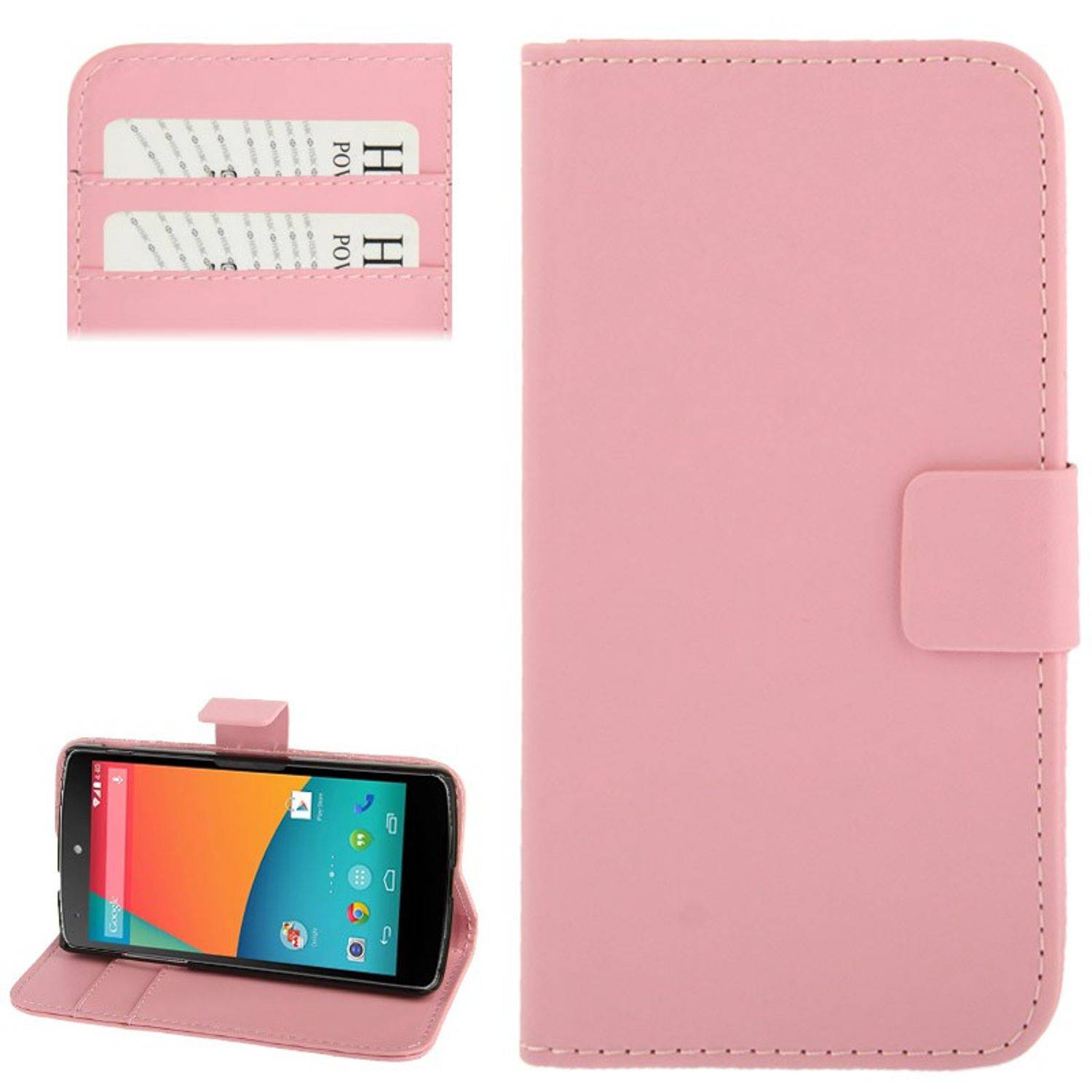 LG Nexus 5 Handyhülle Backcover Rosa