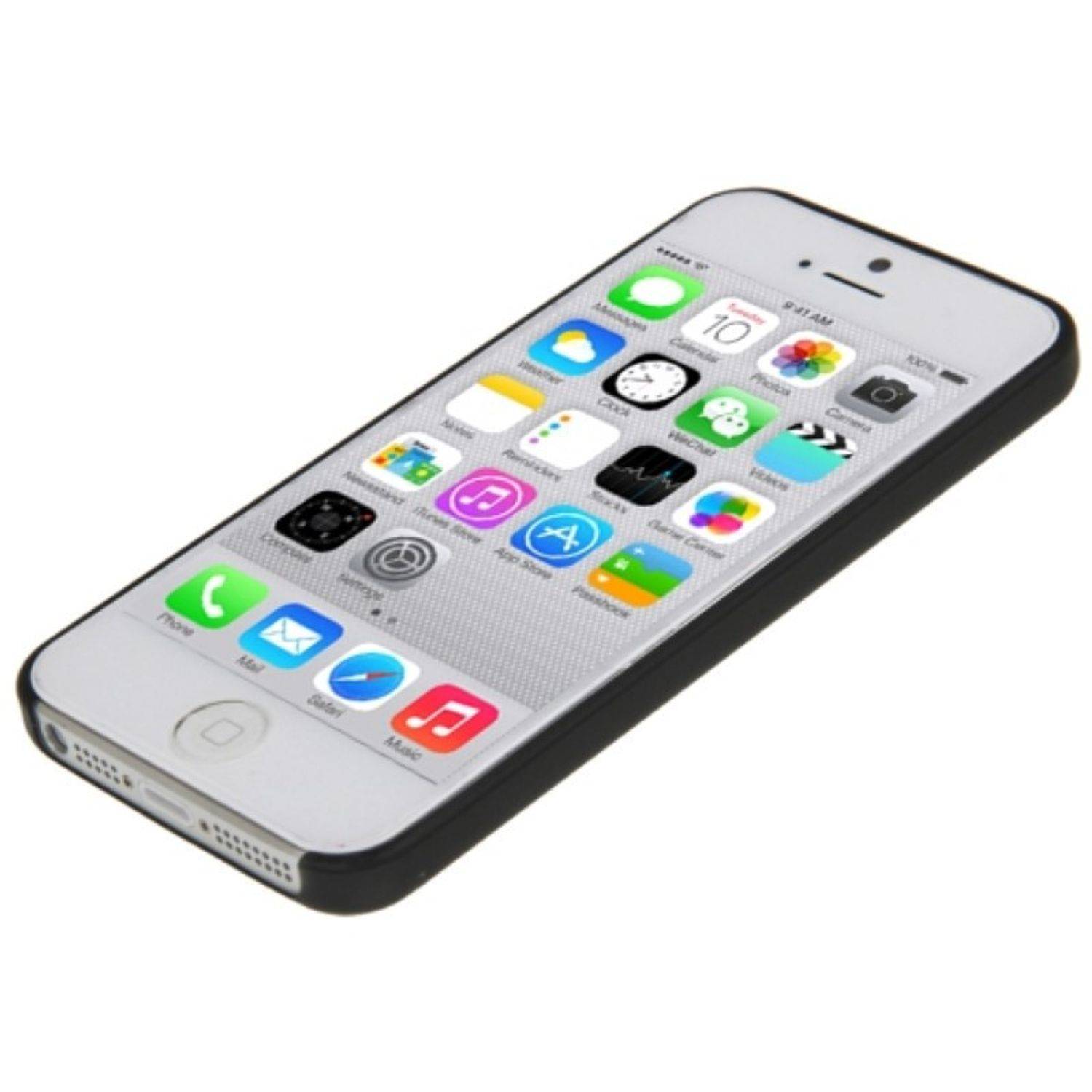 Apple iPhone 5c Handyhülle Backcover Schwarz