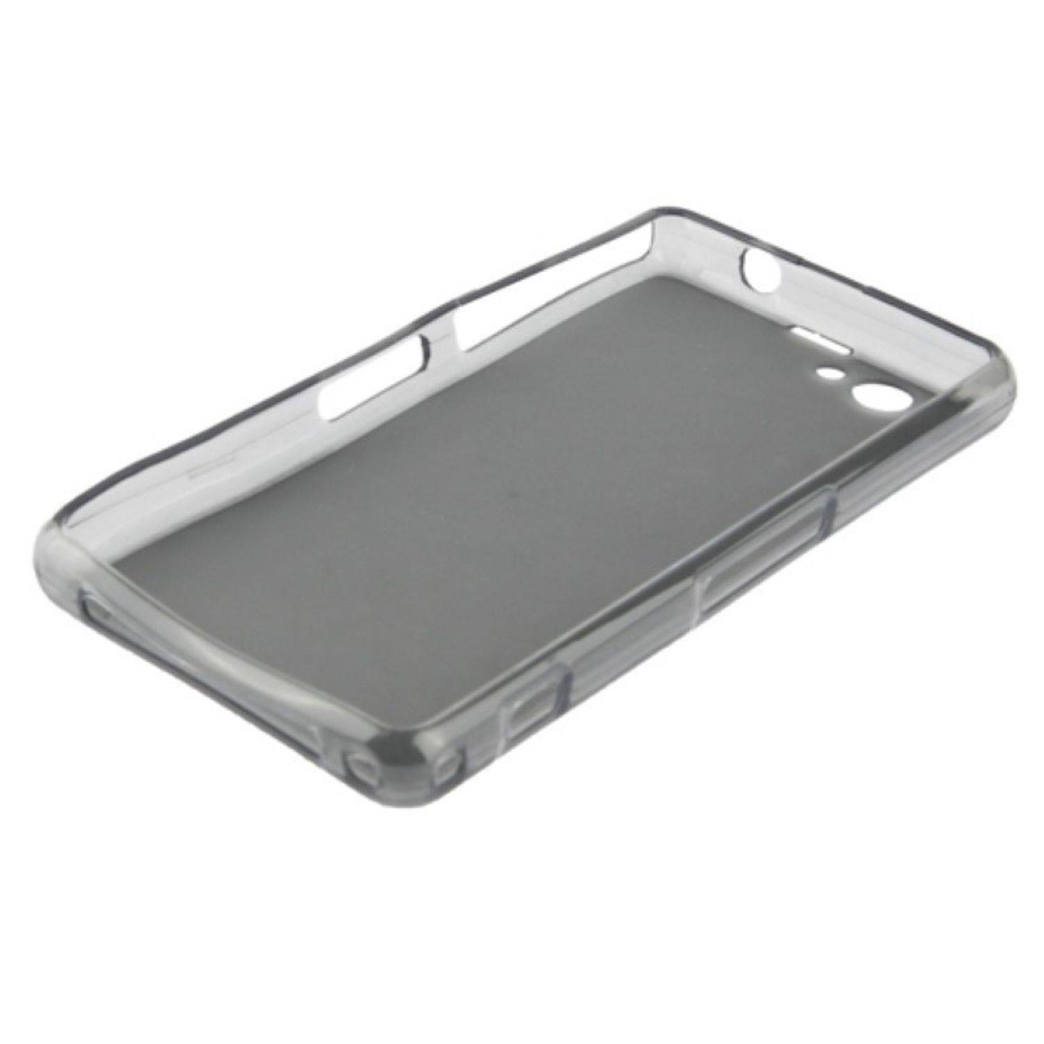 Sony Xperia Z1 Compact Handyhülle Backcover Grau