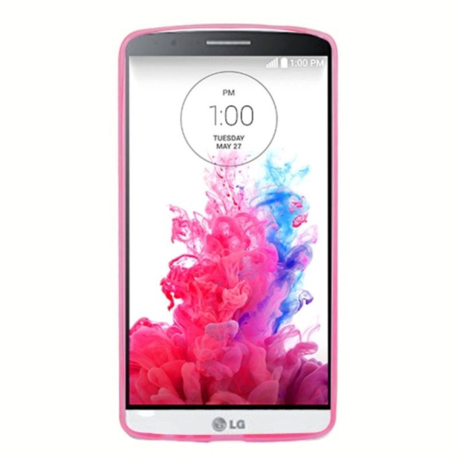 LG G3 Handyhülle Backcover Rosa