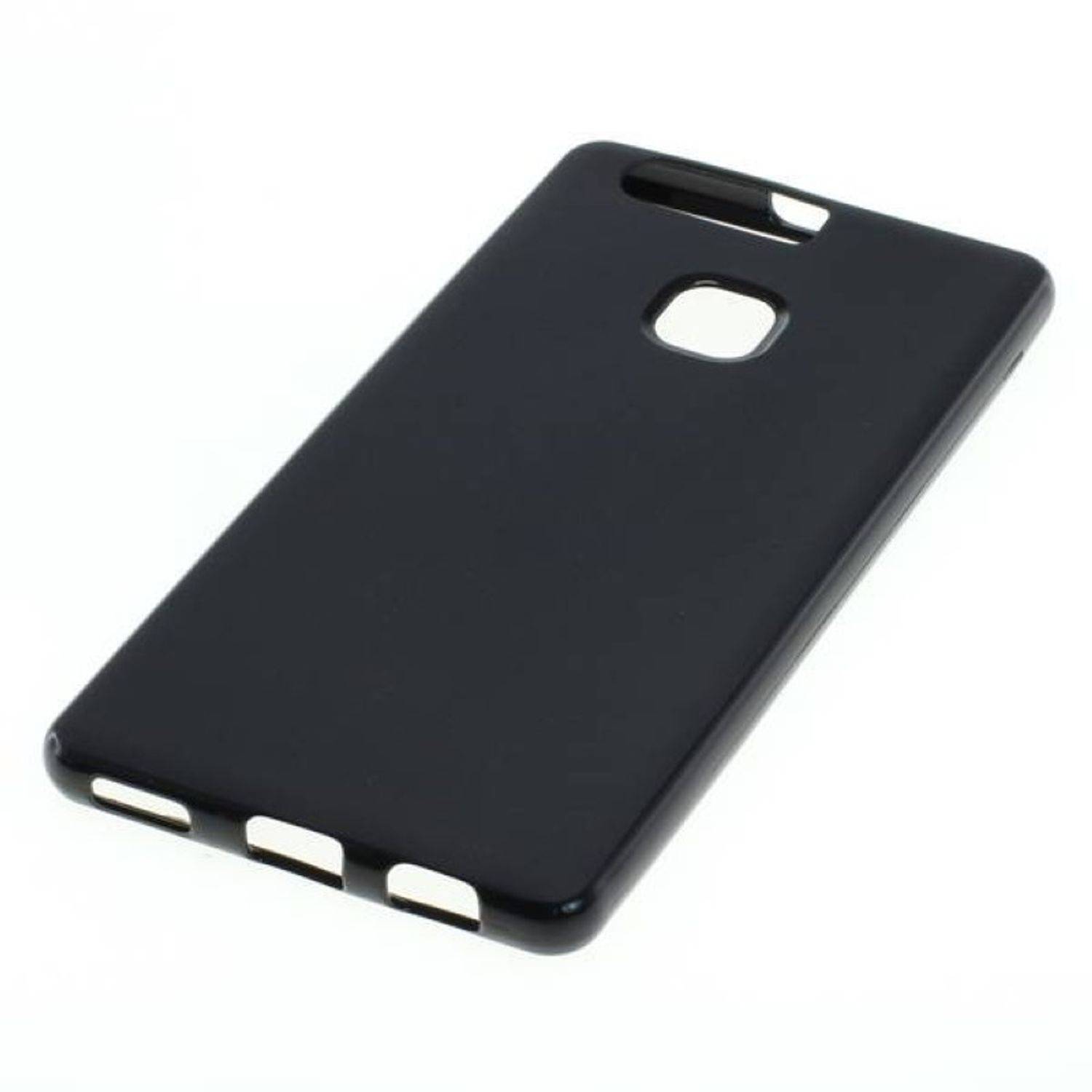 Huawei P9 Plus Handyhülle Backcover Schwarz
