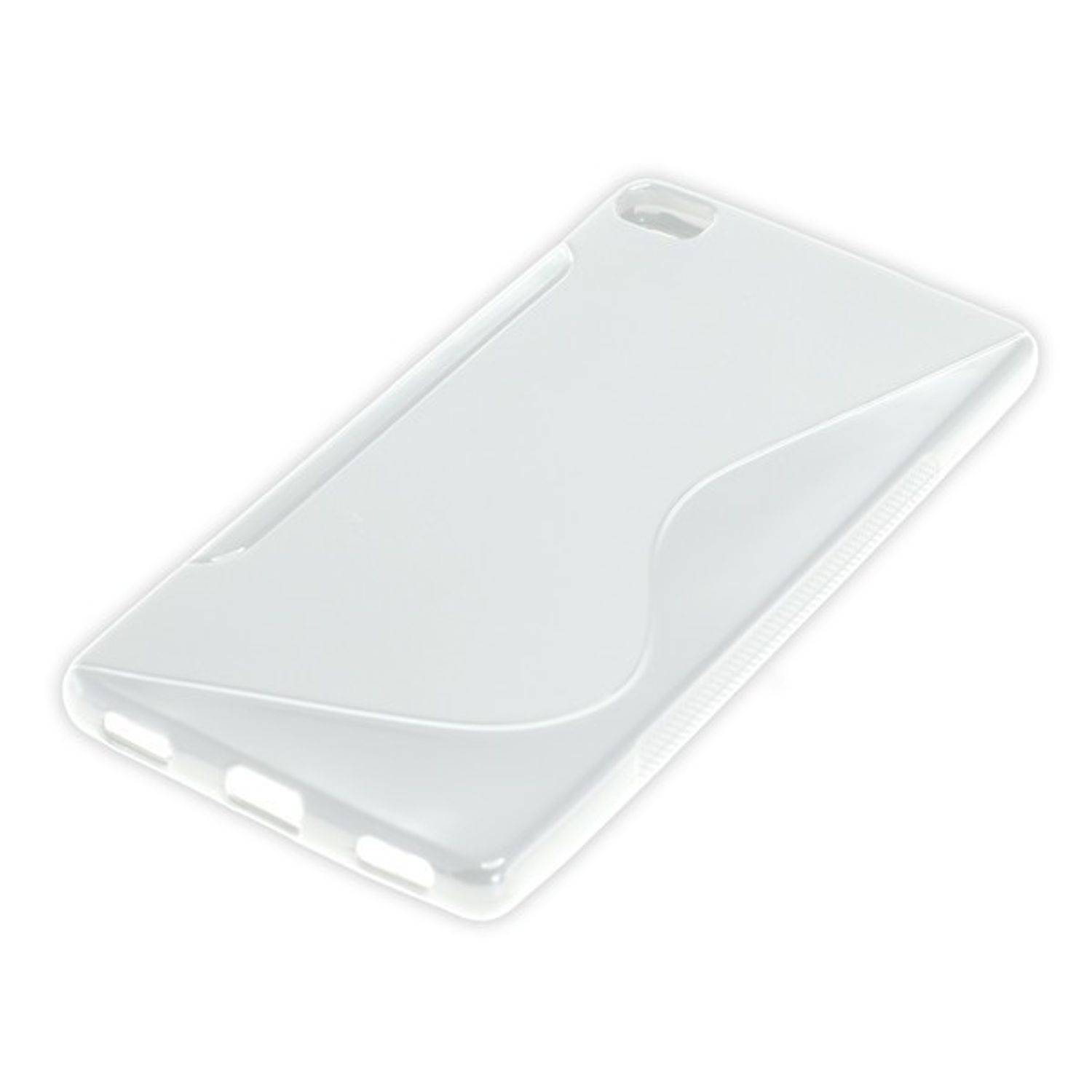 Huawei P8 Handyhülle Backcover Transparent
