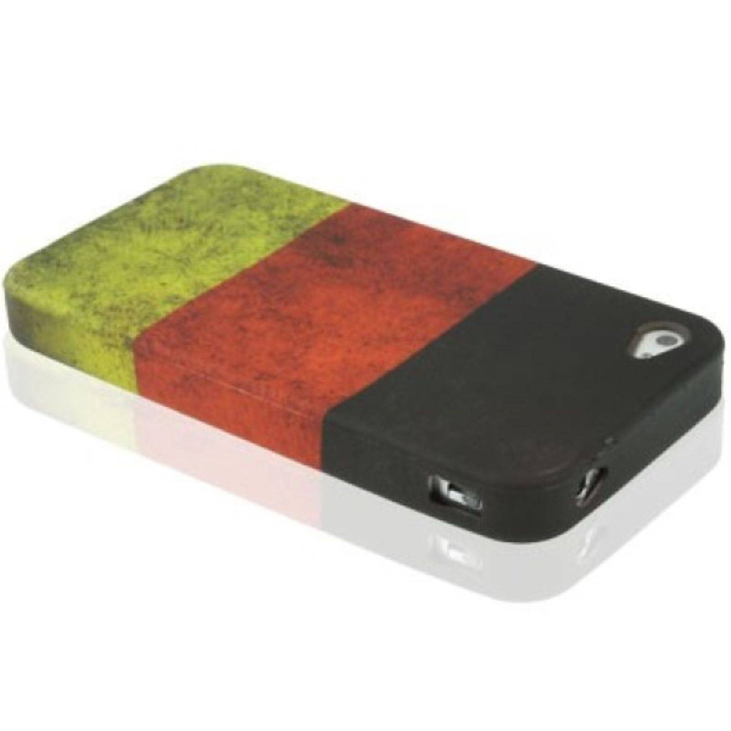 Apple iPhone 4 / 4s Handyhülle Backcover Mehrfarbig