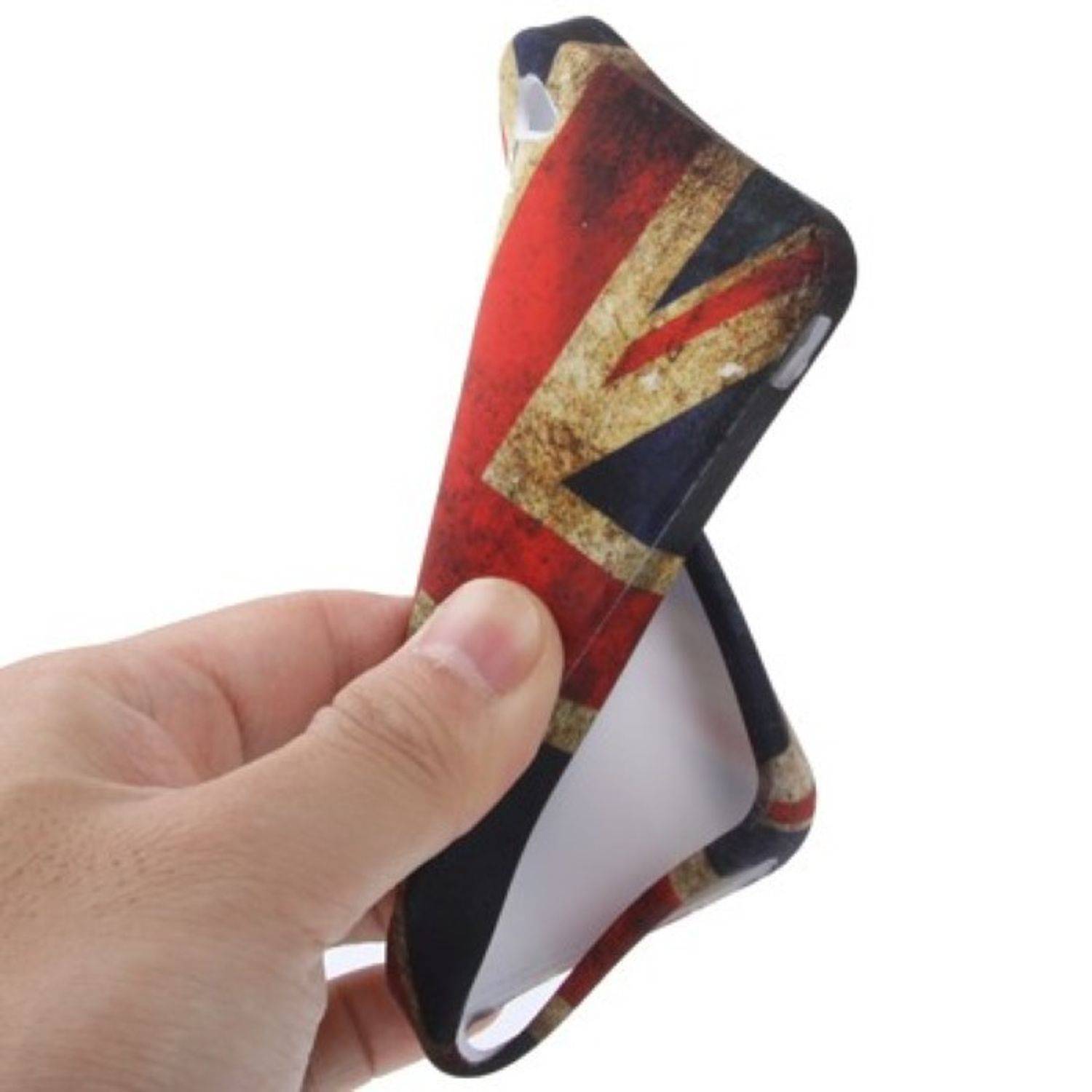 Apple iPhone 4 / 4s Handyhülle Backcover Mehrfarbig