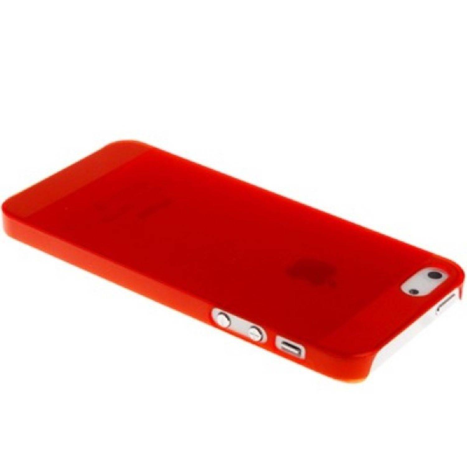 Apple iPhone 5 / 5s / SE Handyhülle Backcover Rot