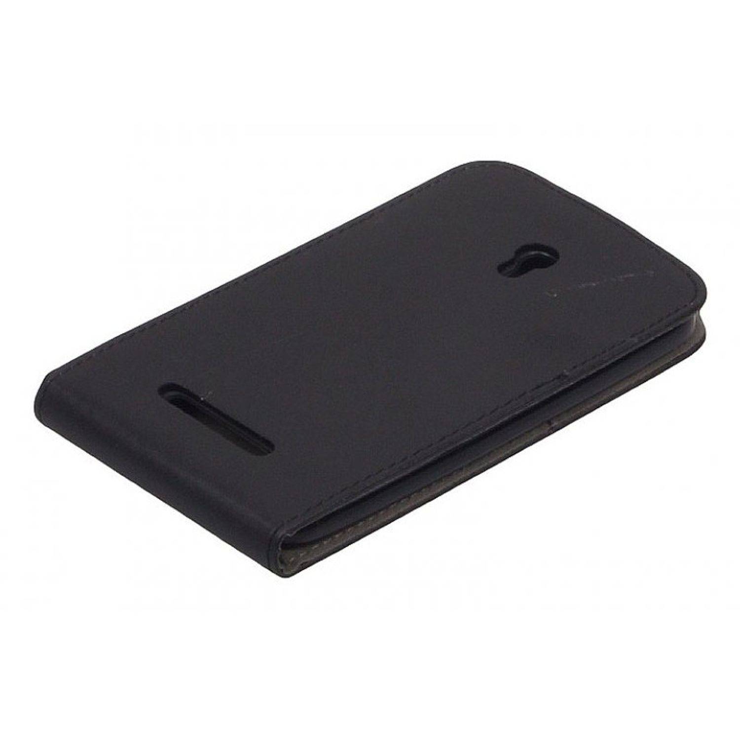 Huawei P8 Handyhülle Backcover Schwarz