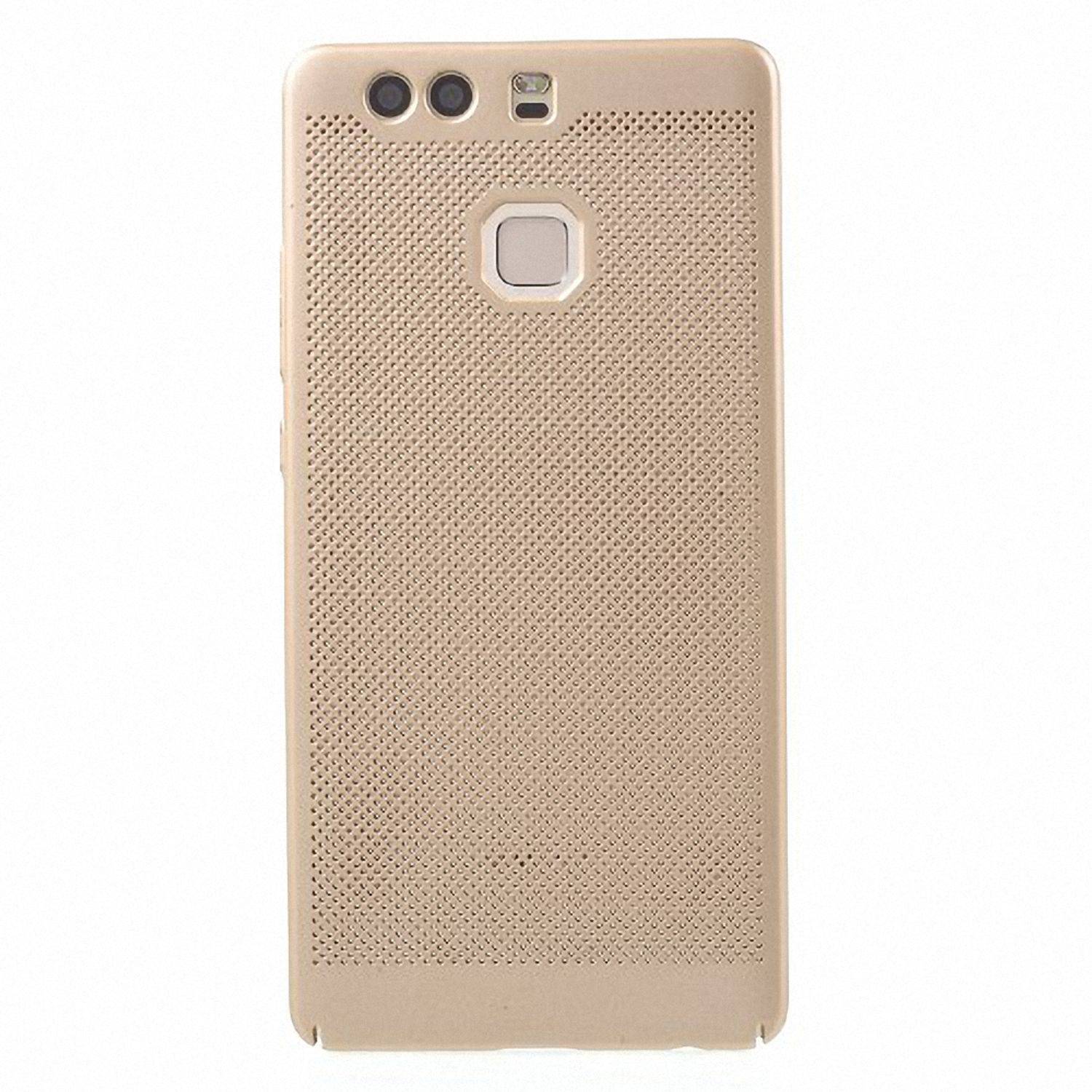 Huawei P8 Lite 2017 Handyhülle Backcover Gold