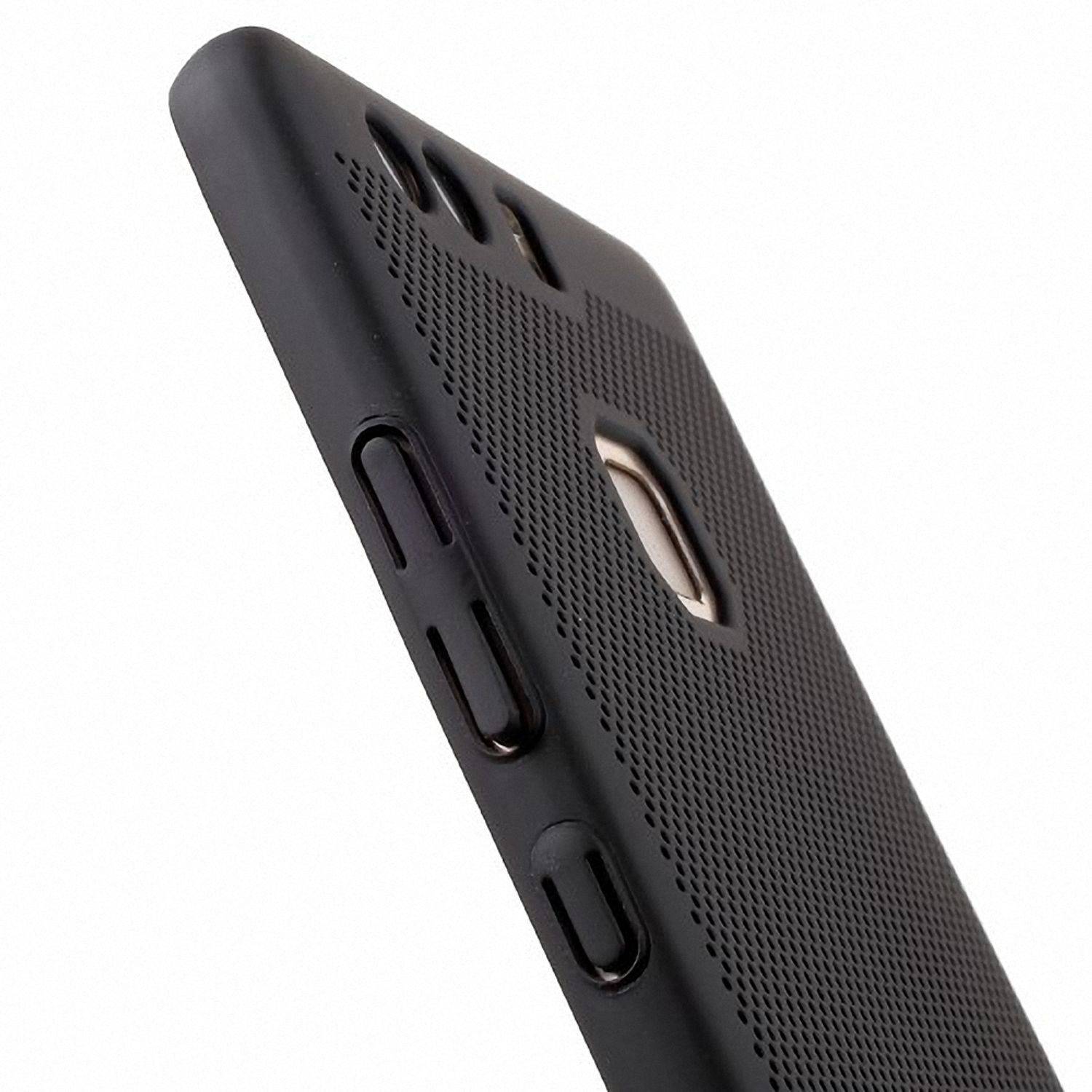 Huawei P8 Lite 2017 Handyhülle Backcover Gold