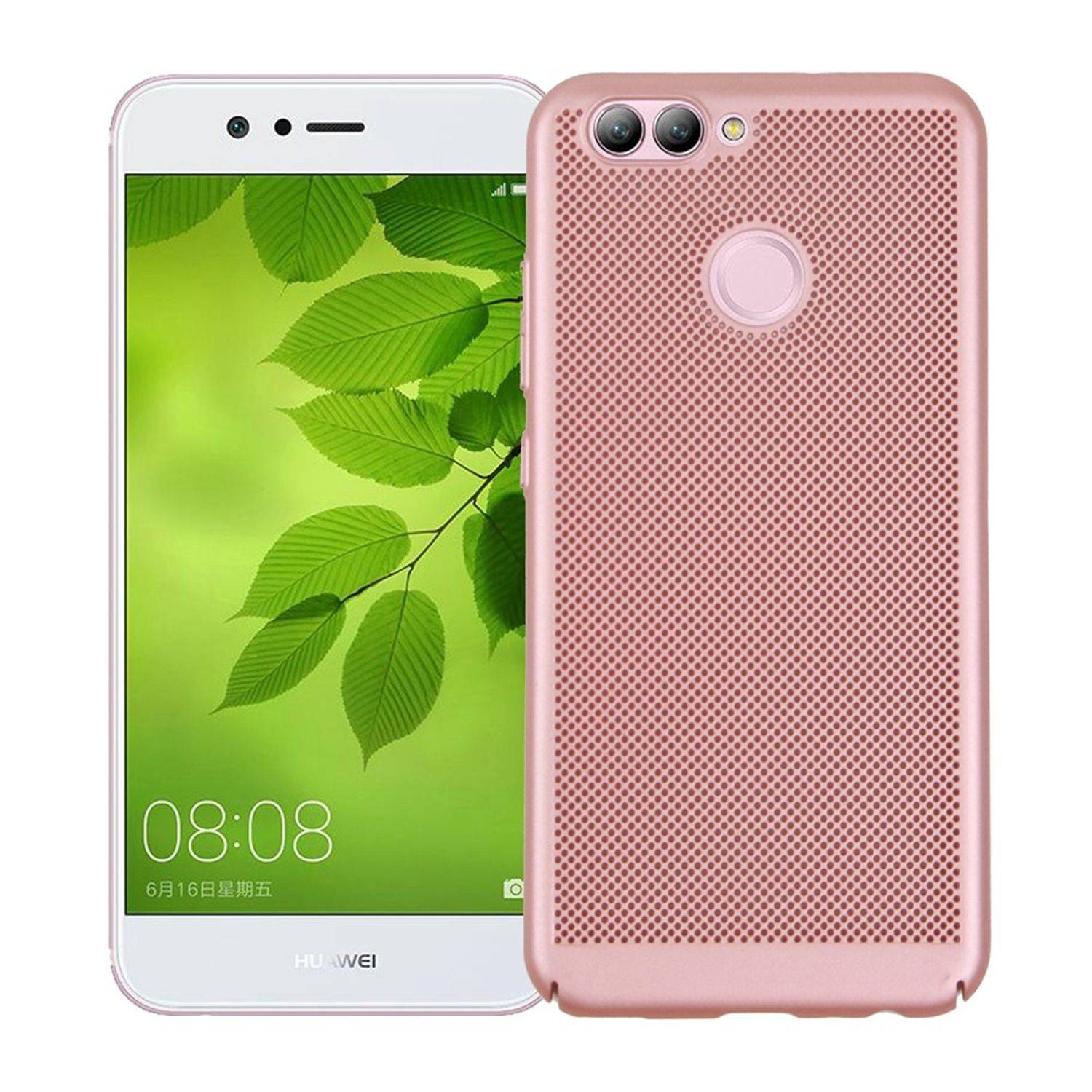 Huawei Nova Handyhülle Backcover Rosa