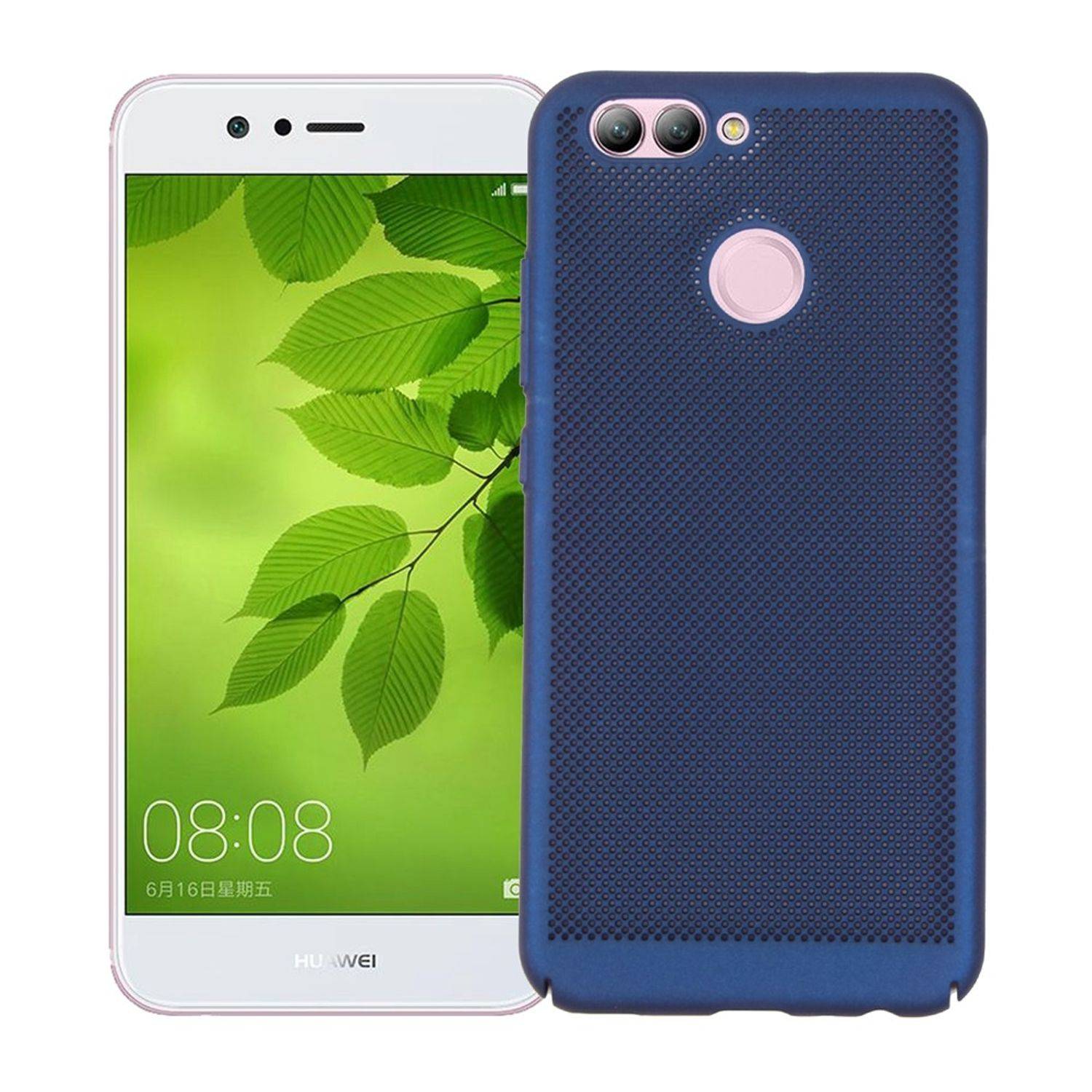 Huawei Nova Handyhülle Backcover Blau