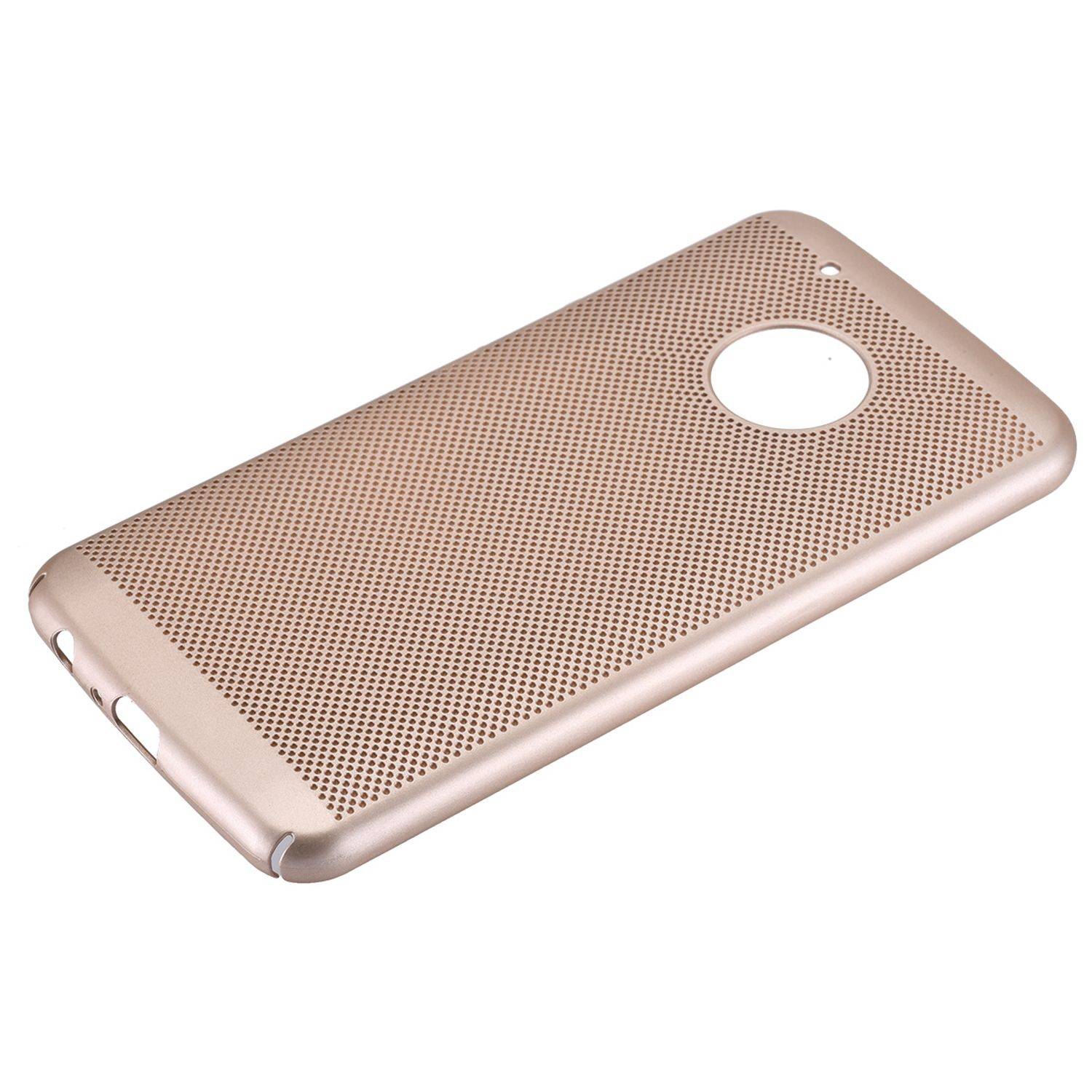 Motorola Moto G5 Plus Handyhülle Backcover Gold