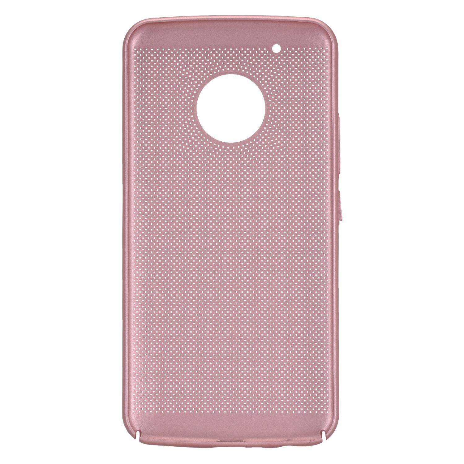 Motorola Moto G5 Plus Handyhülle Backcover Rosa