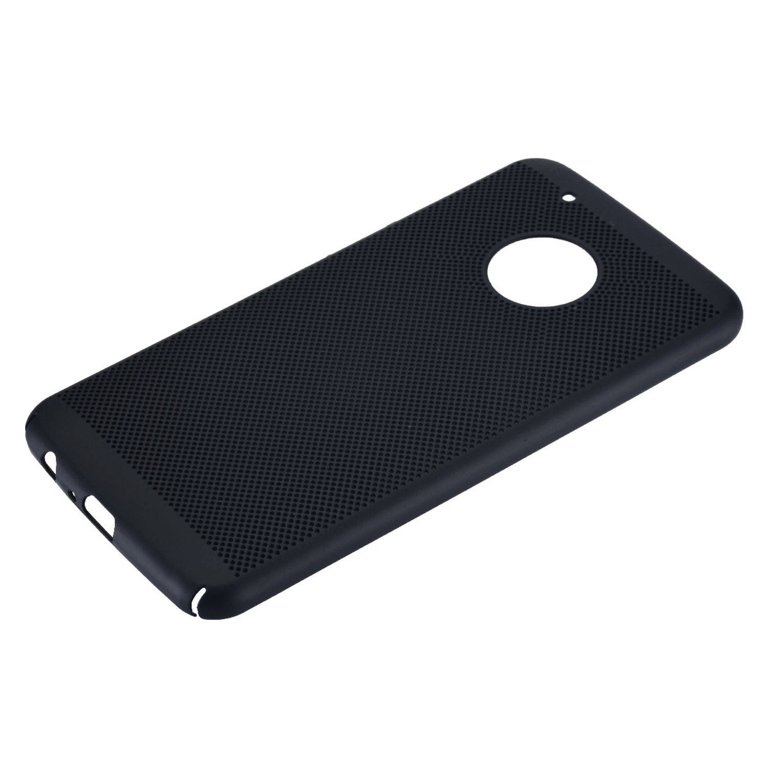 Motorola Moto G4 Handyhülle Backcover Schwarz
