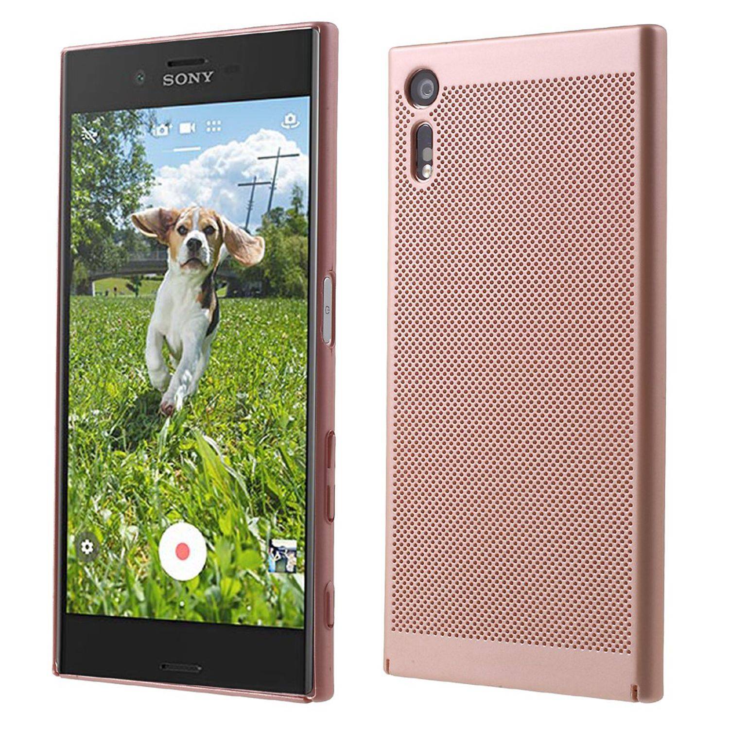 Sony Xperia XZ Handyhülle Backcover Rosa