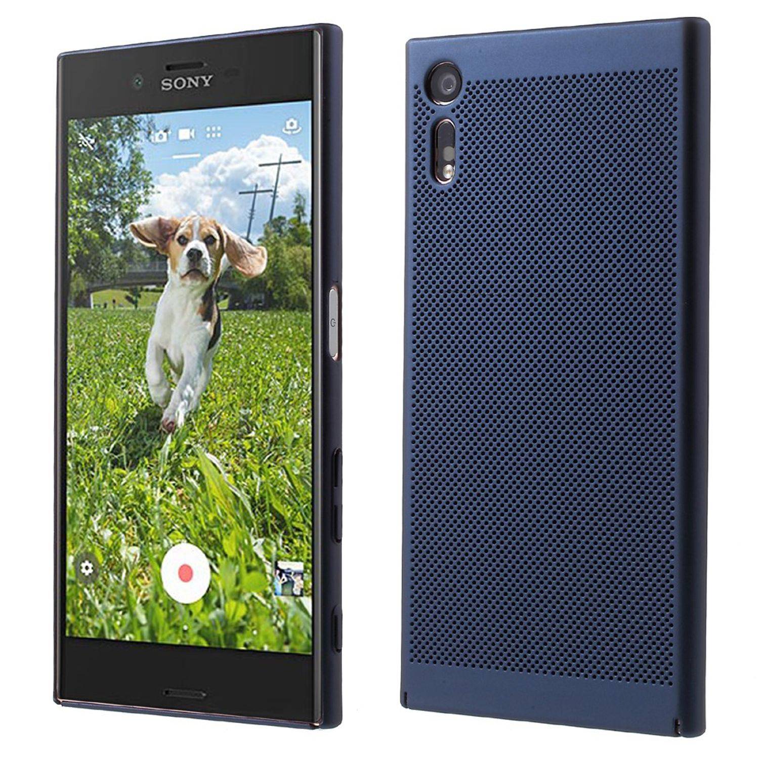 Sony Xperia L1 Handyhülle Backcover Blau