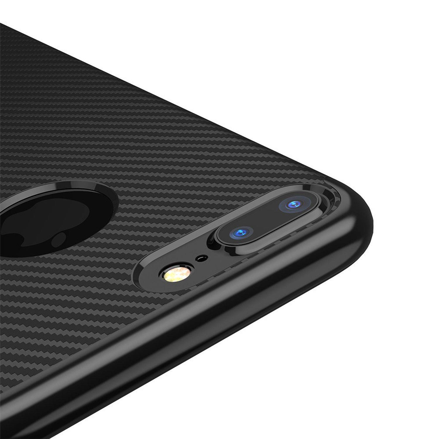 Apple IPhone 6 Plus / 6s Plus Handyhülle Backcover Silber