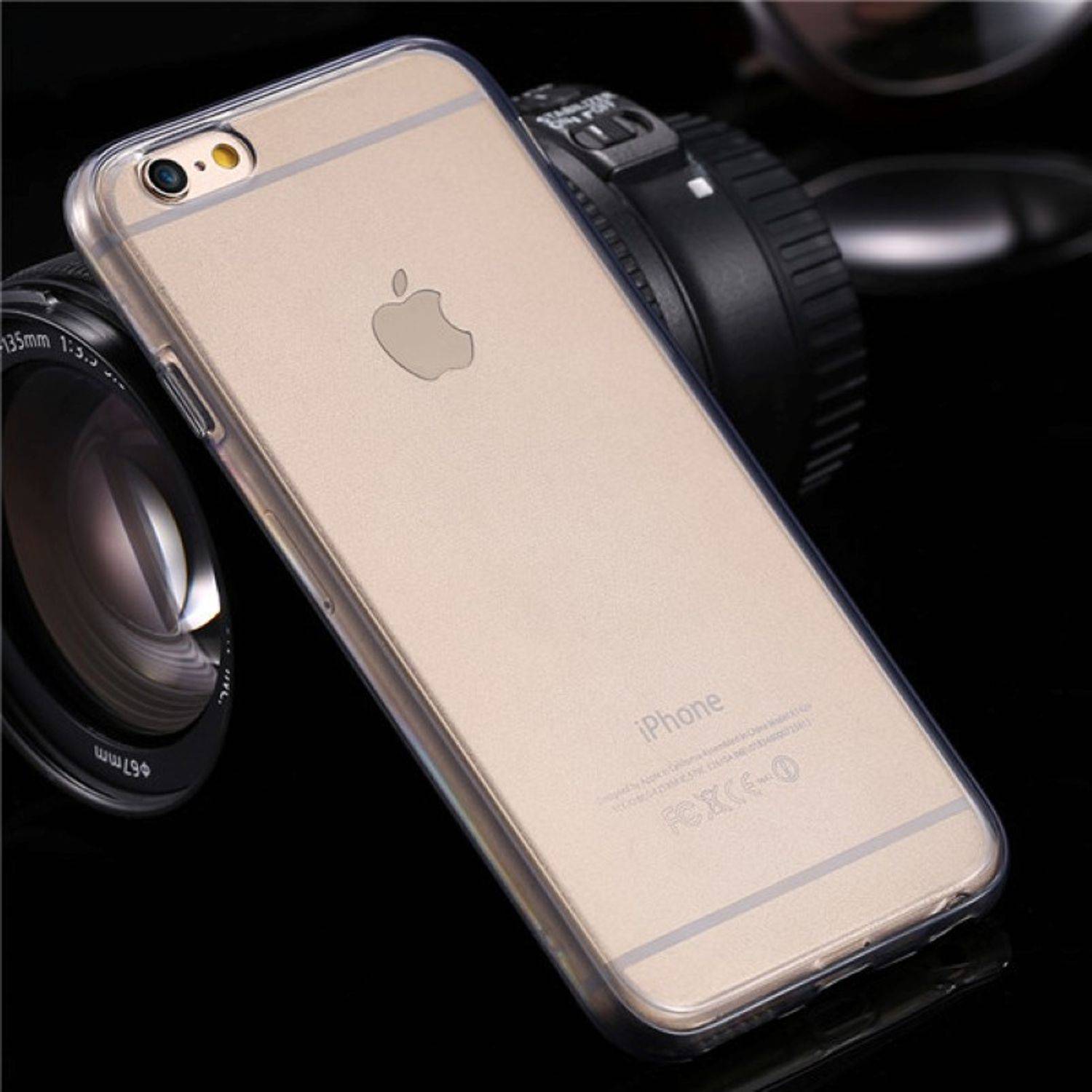 Apple iPhone 6 / 6s Handyhülle Backcover Transparent
