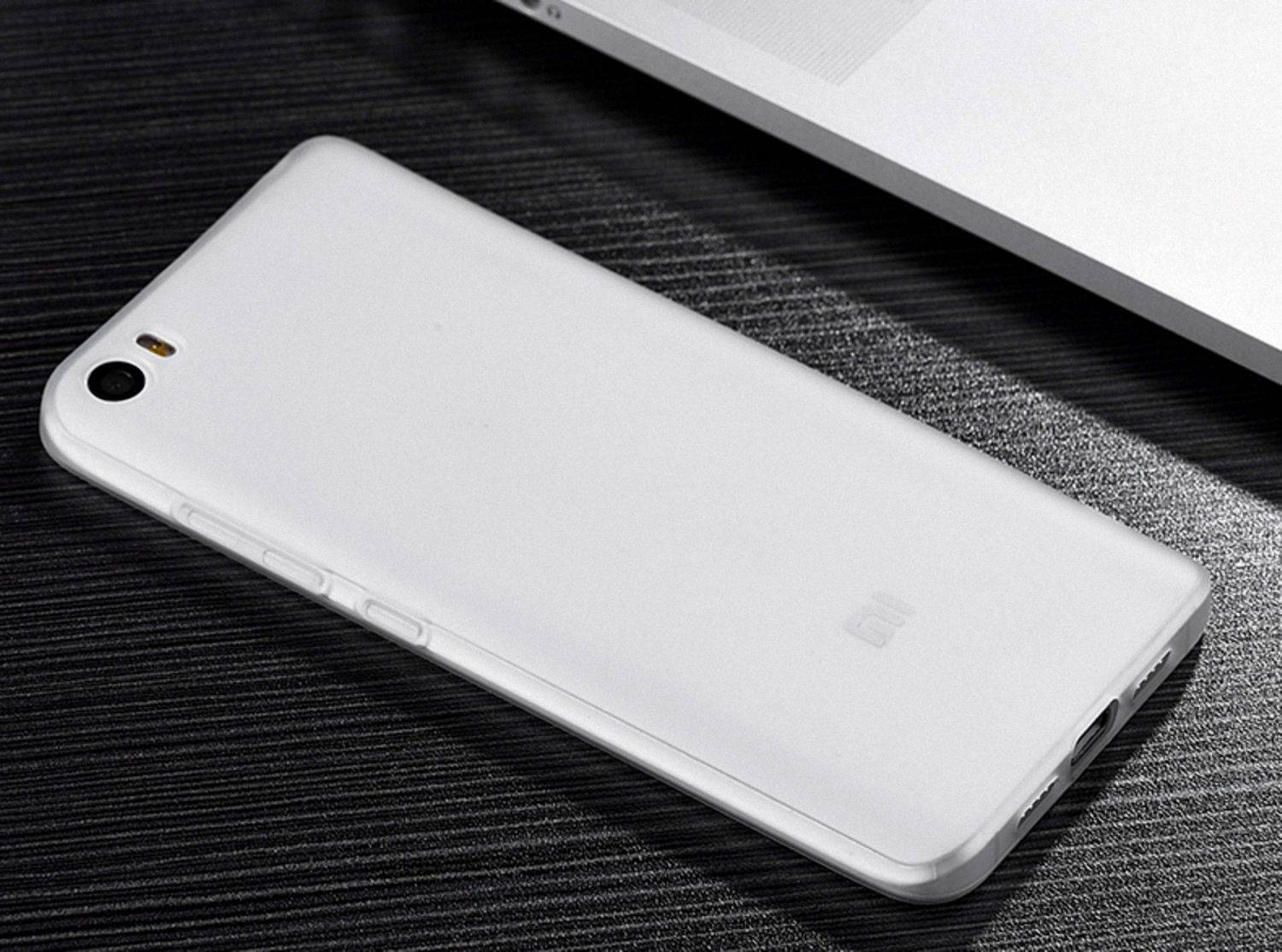 Xiaomi Mi 5c Handyhülle Backcover Transparent