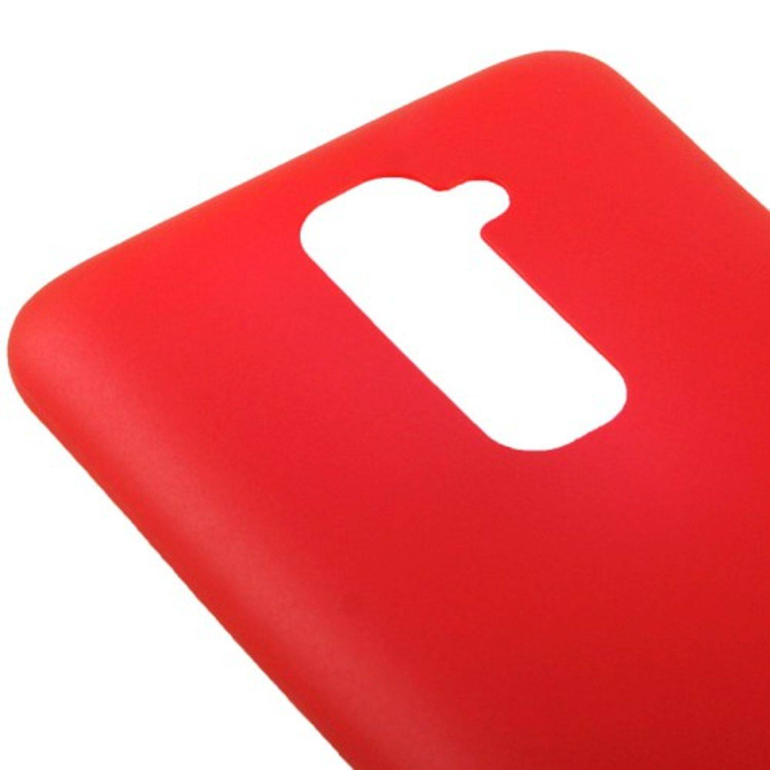 LG Optimus G2 Handyhülle Backcover Orange