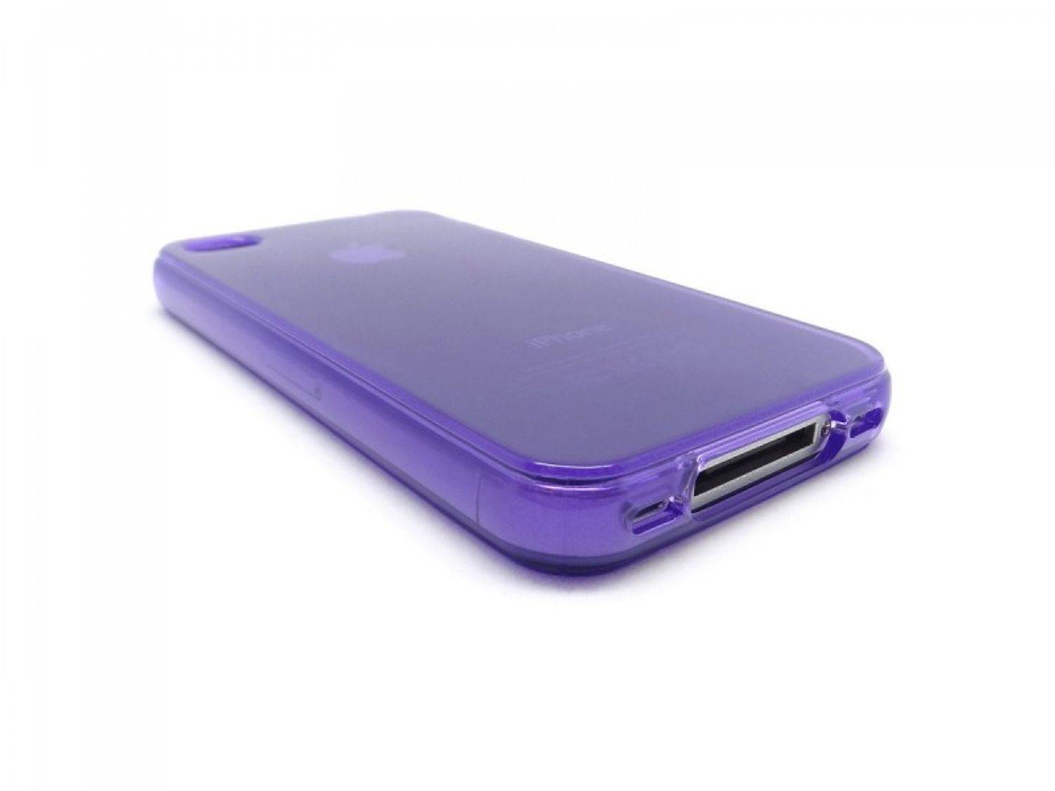 Apple iPhone 4 / 4s Handyhülle Backcover Violett