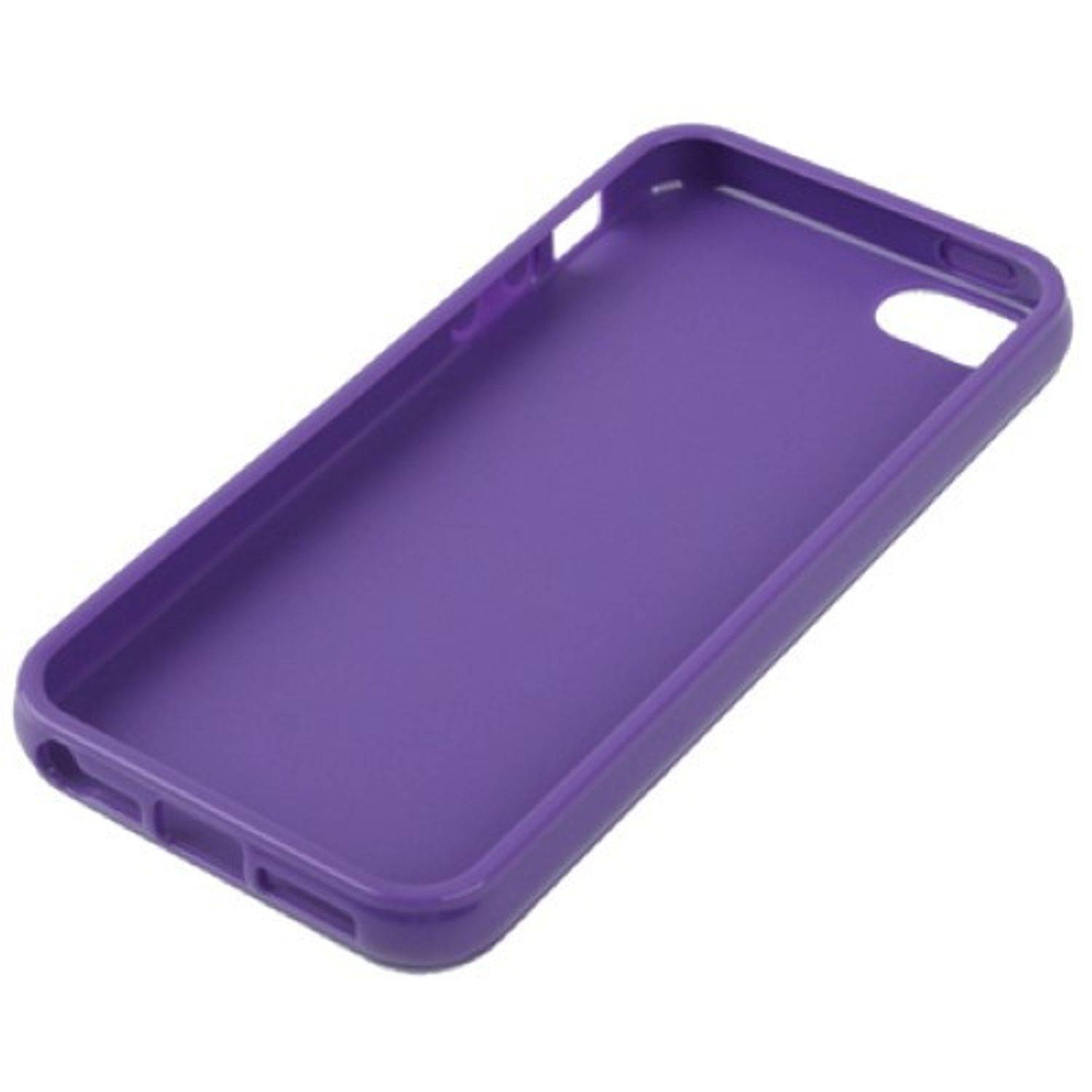 Apple iPhone 5 / 5s / SE Handyhülle Backcover Violett
