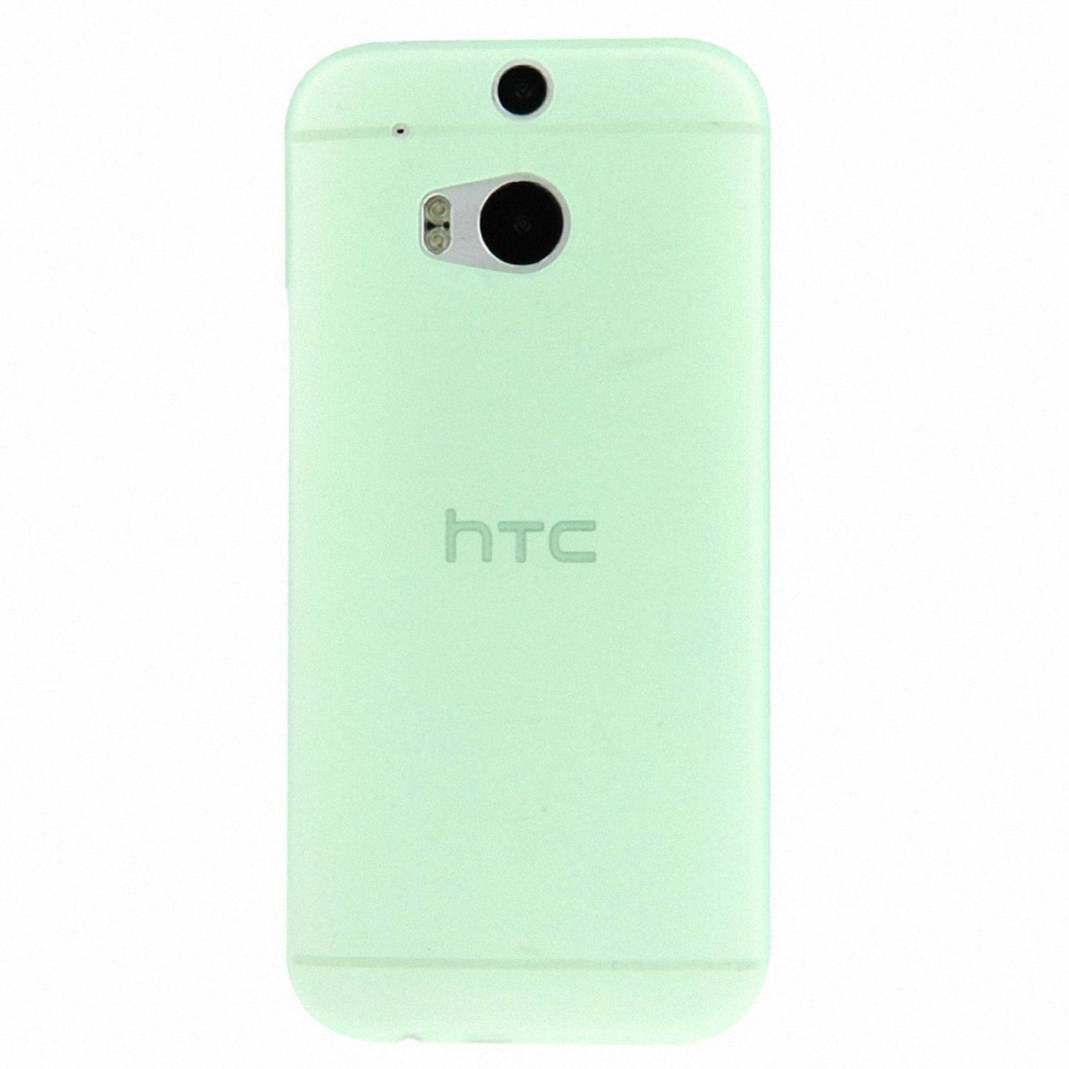 HTC One M8 Handyhülle Backcover Gelb
