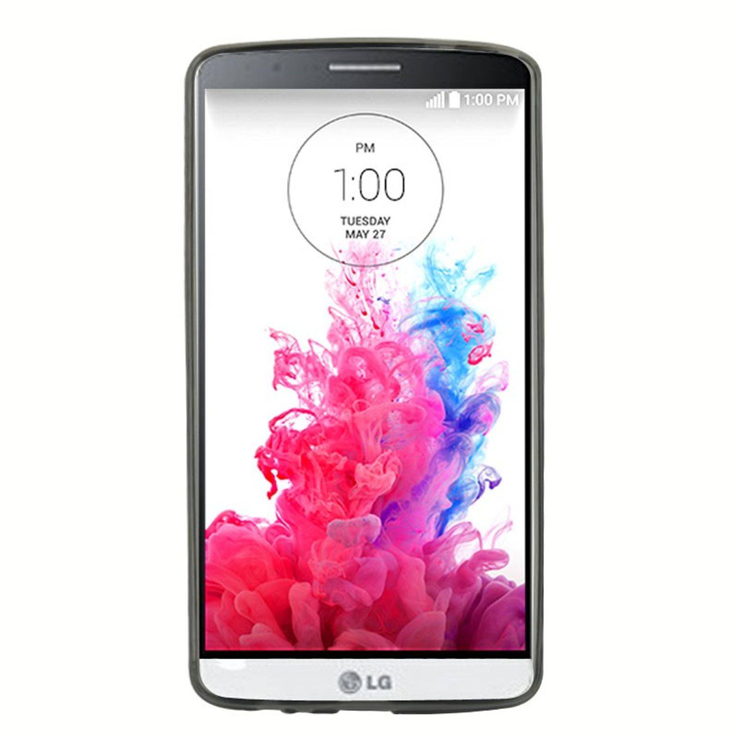 LG G3 Handyhülle Backcover Grau
