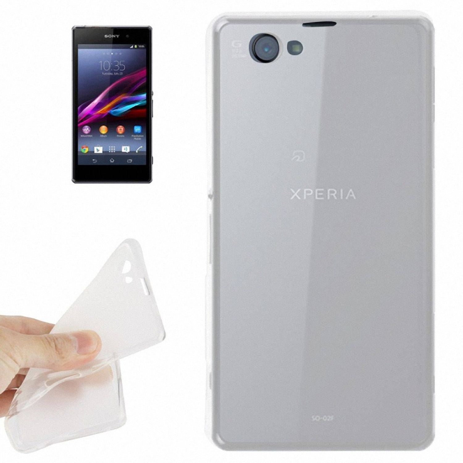 Sony Xperia Z1 Compact Handyhülle Backcover Transparent