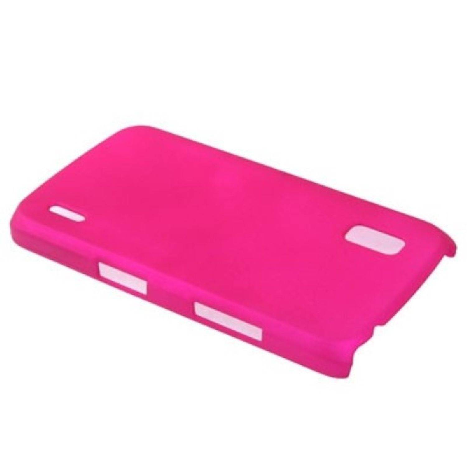 LG Nexus 4 Handyhülle Backcover Rosa
