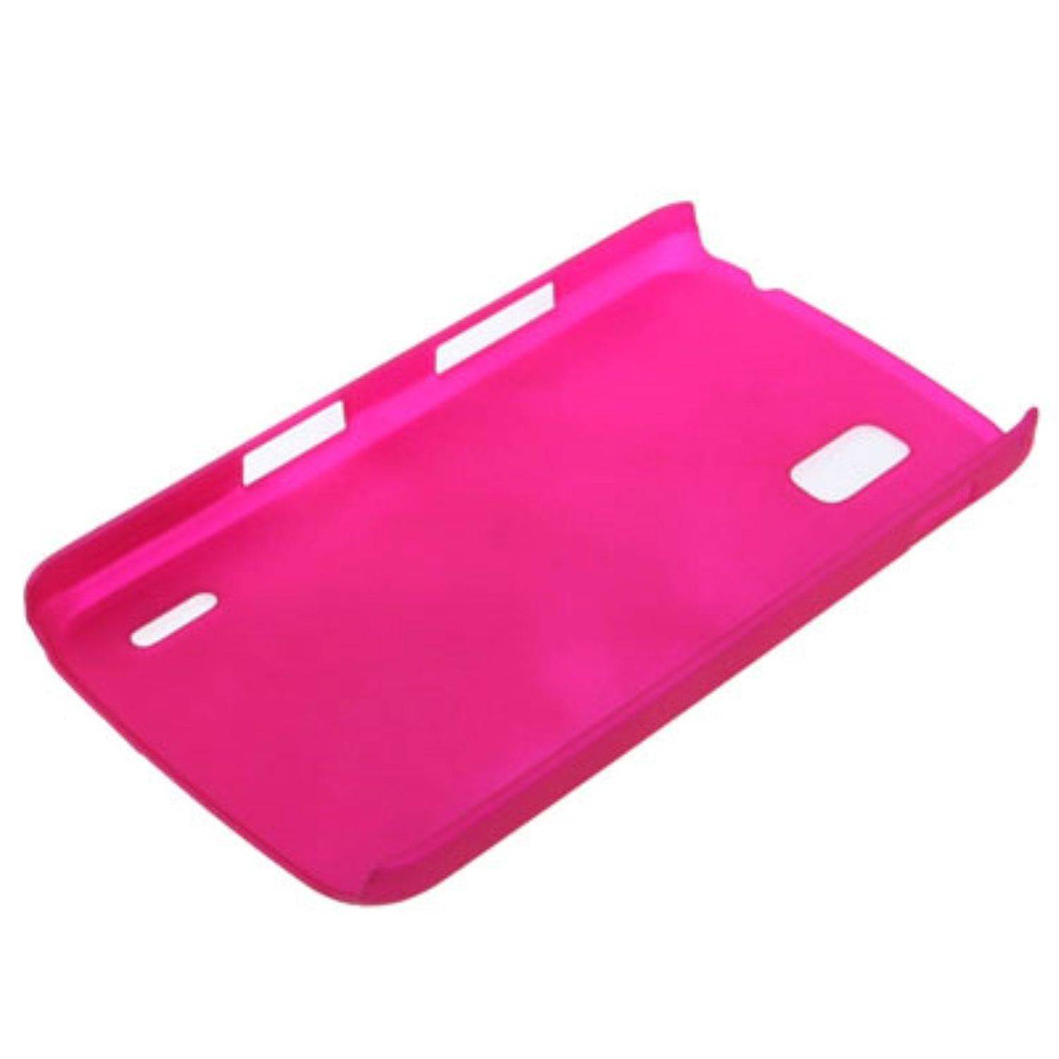 LG Nexus 4 Handyhülle Backcover Rosa
