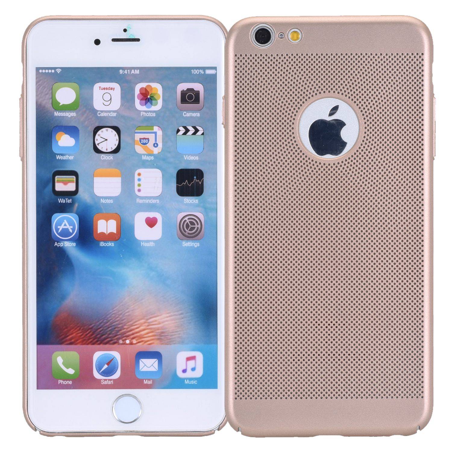 Apple iPhone 5 / 5s / SE Handyhülle Backcover Gold