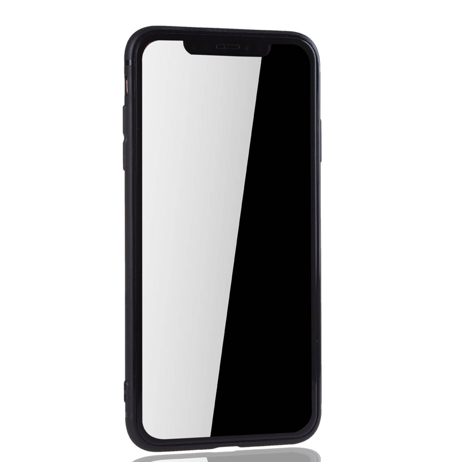 Apple iPhone XS Max Handyhülle Backcover Blau