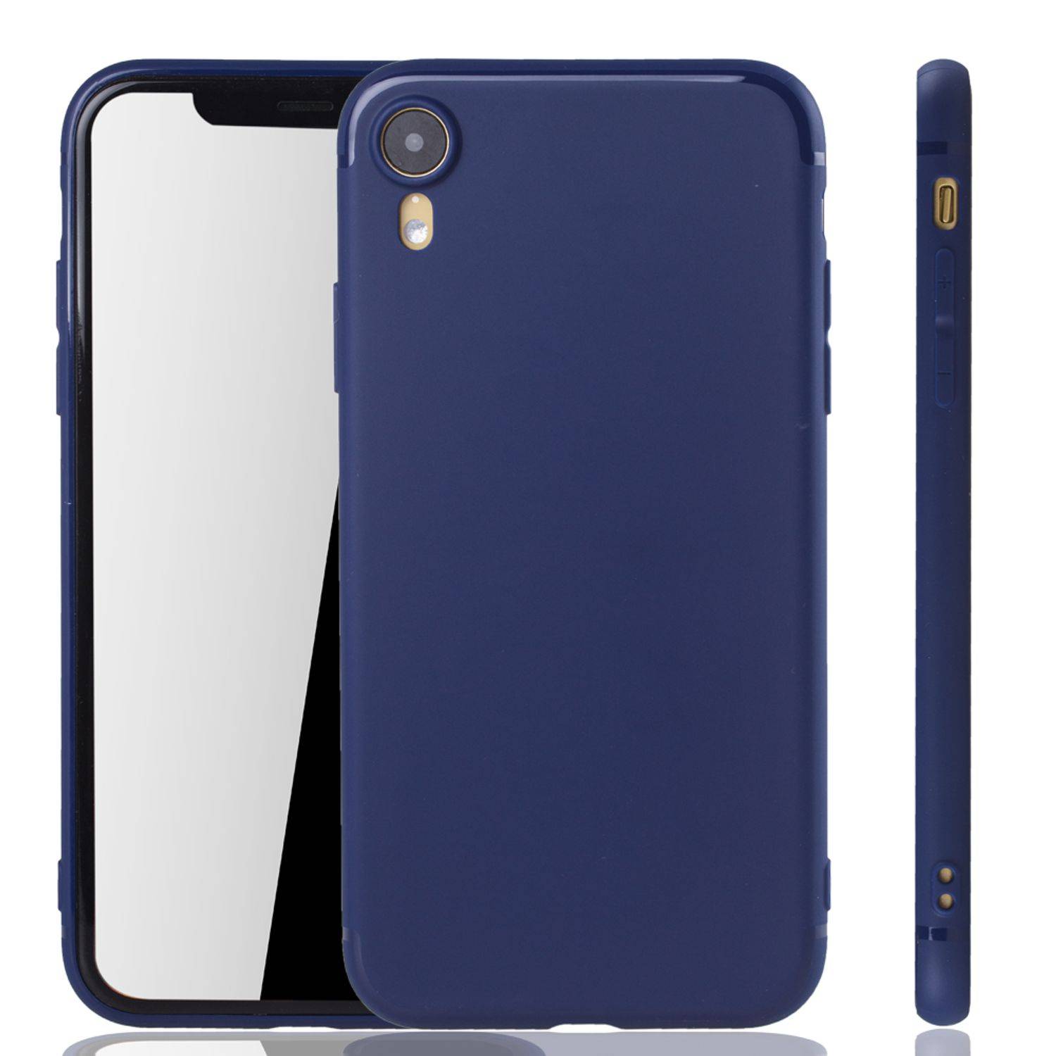Apple iPhone XR Handyhülle Backcover Blau