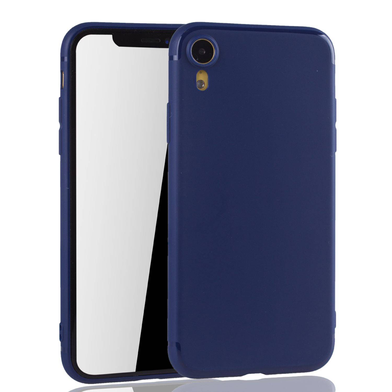 Apple iPhone XR Handyhülle Backcover Blau
