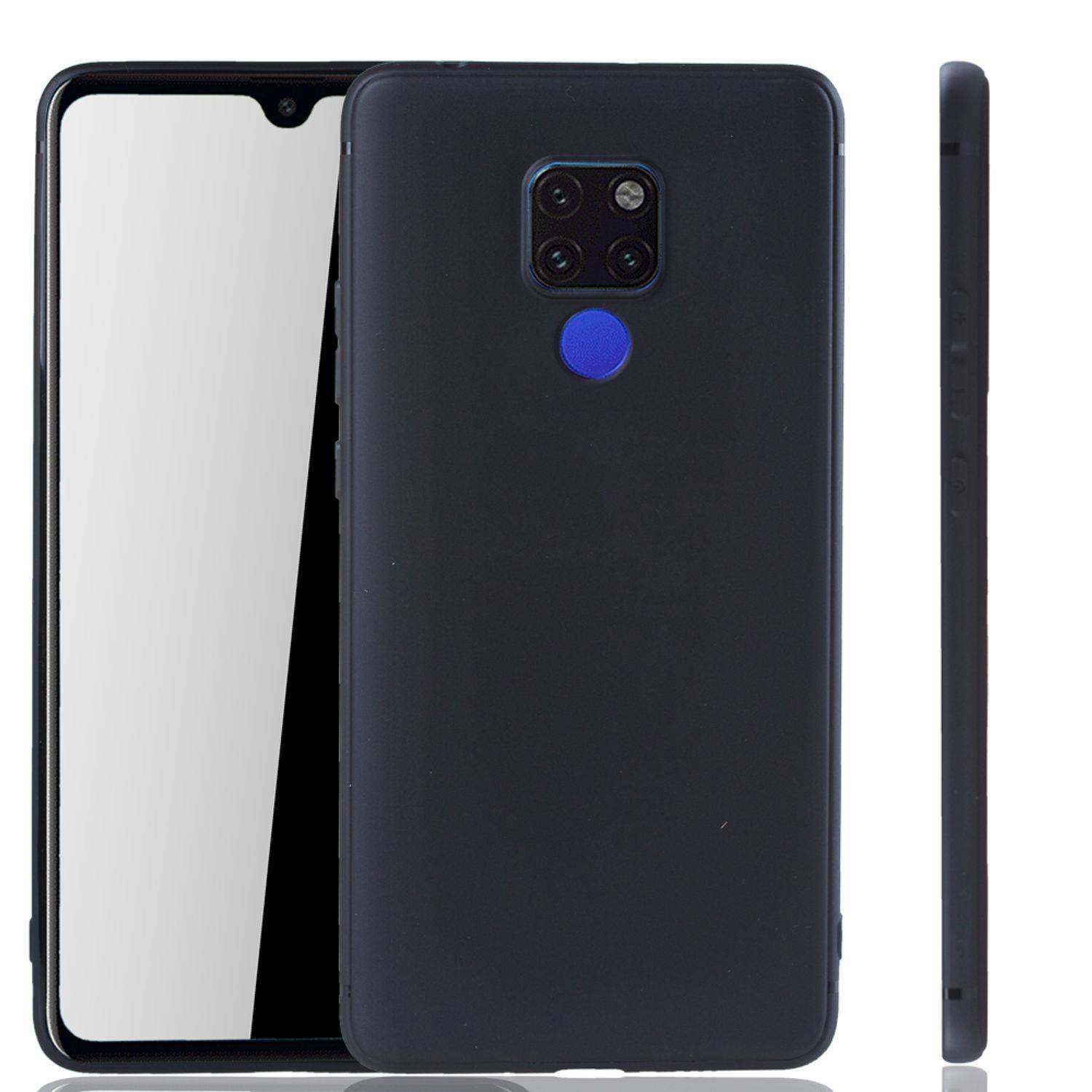 Huawei Mate 20 Handyhülle Backcover Schwarz