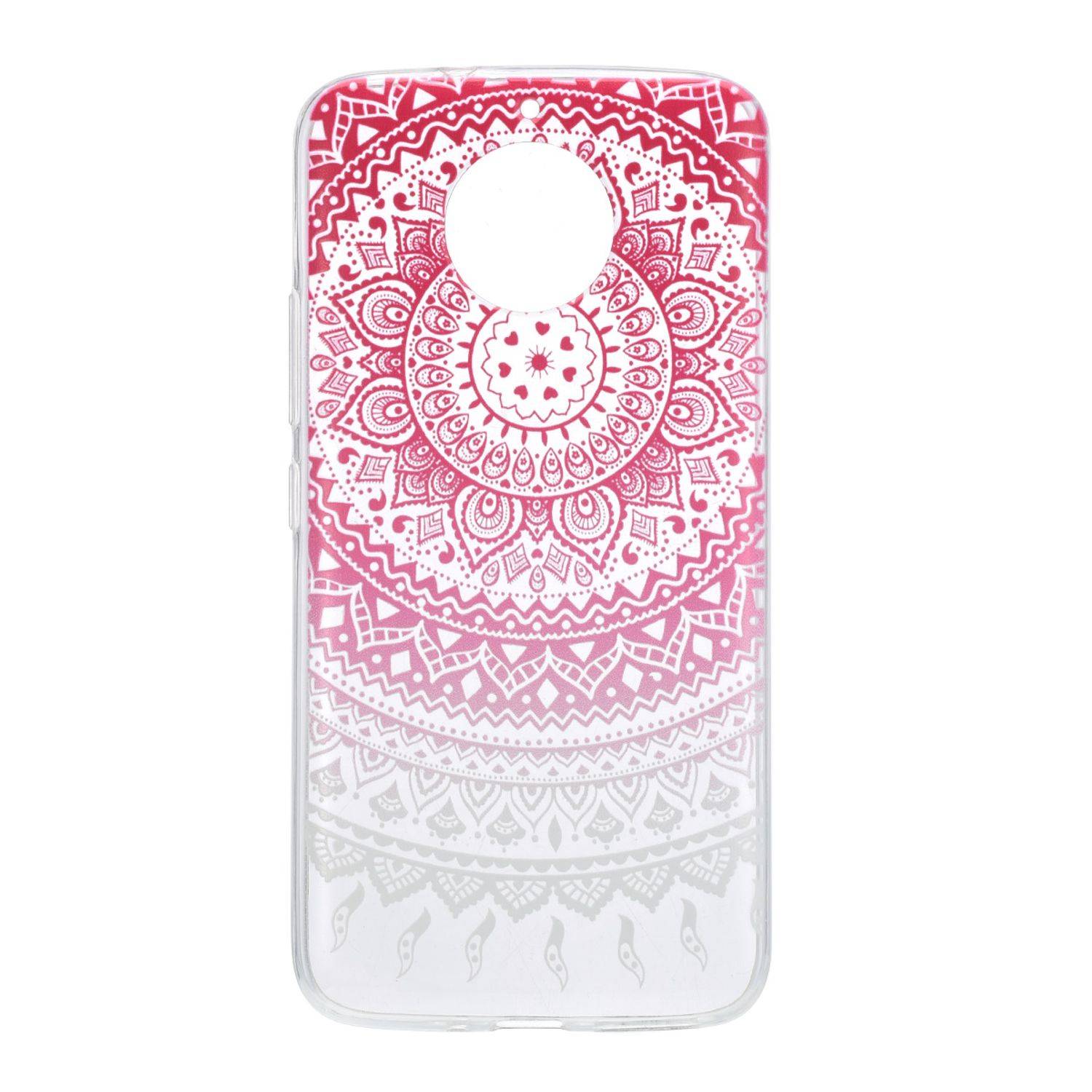 Motorola Moto G5 Handyhülle Backcover Rosa