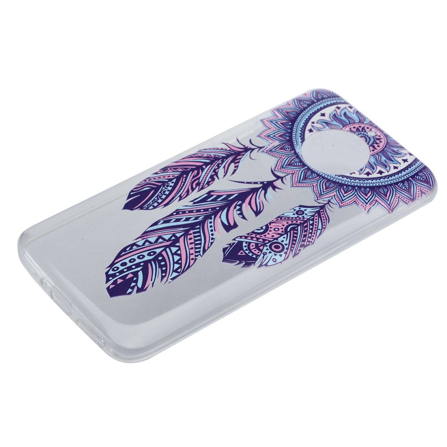 Motorola Moto G5 Plus Handyhülle Backcover Weiß