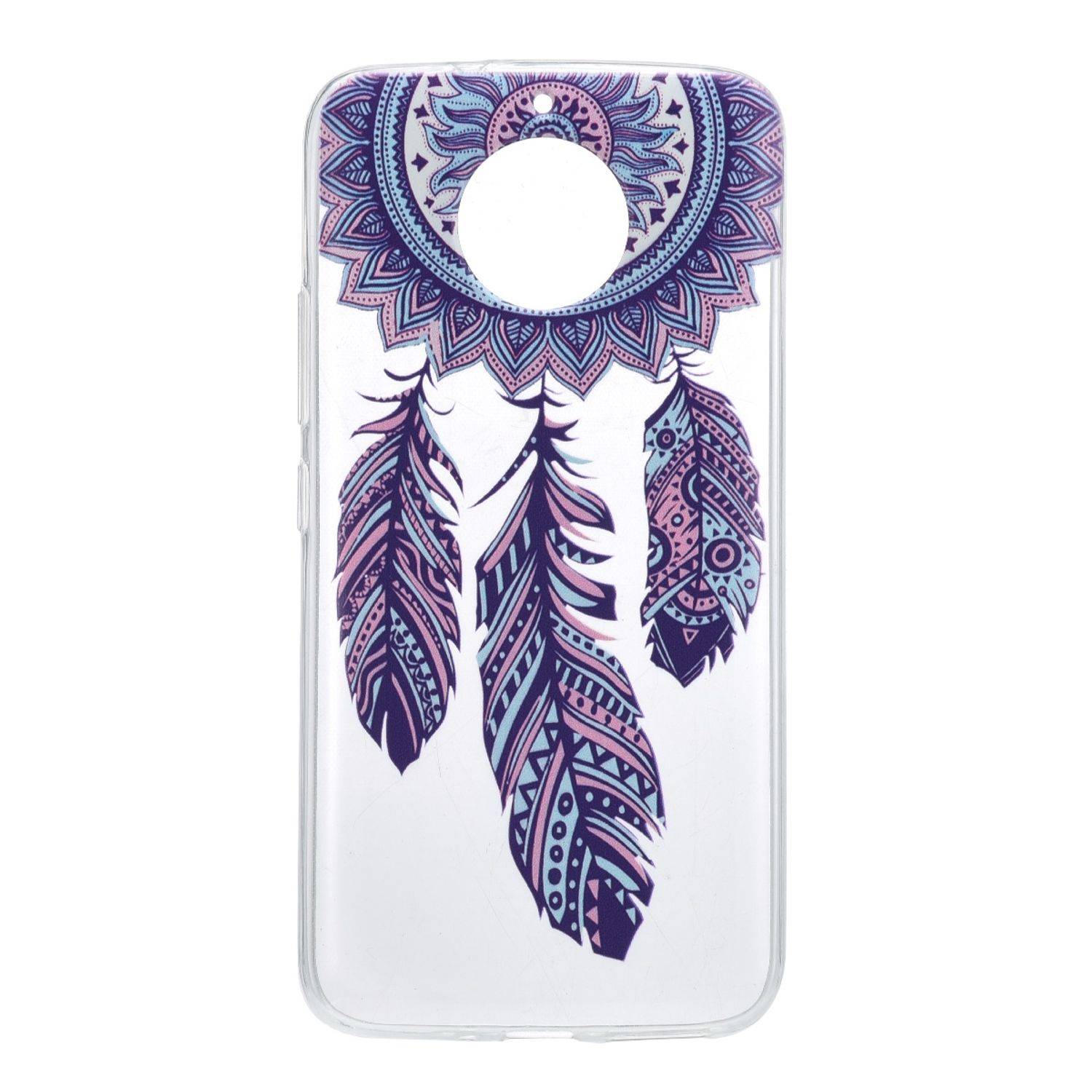 Motorola Moto E4 Handyhülle Backcover Mehrfarbig